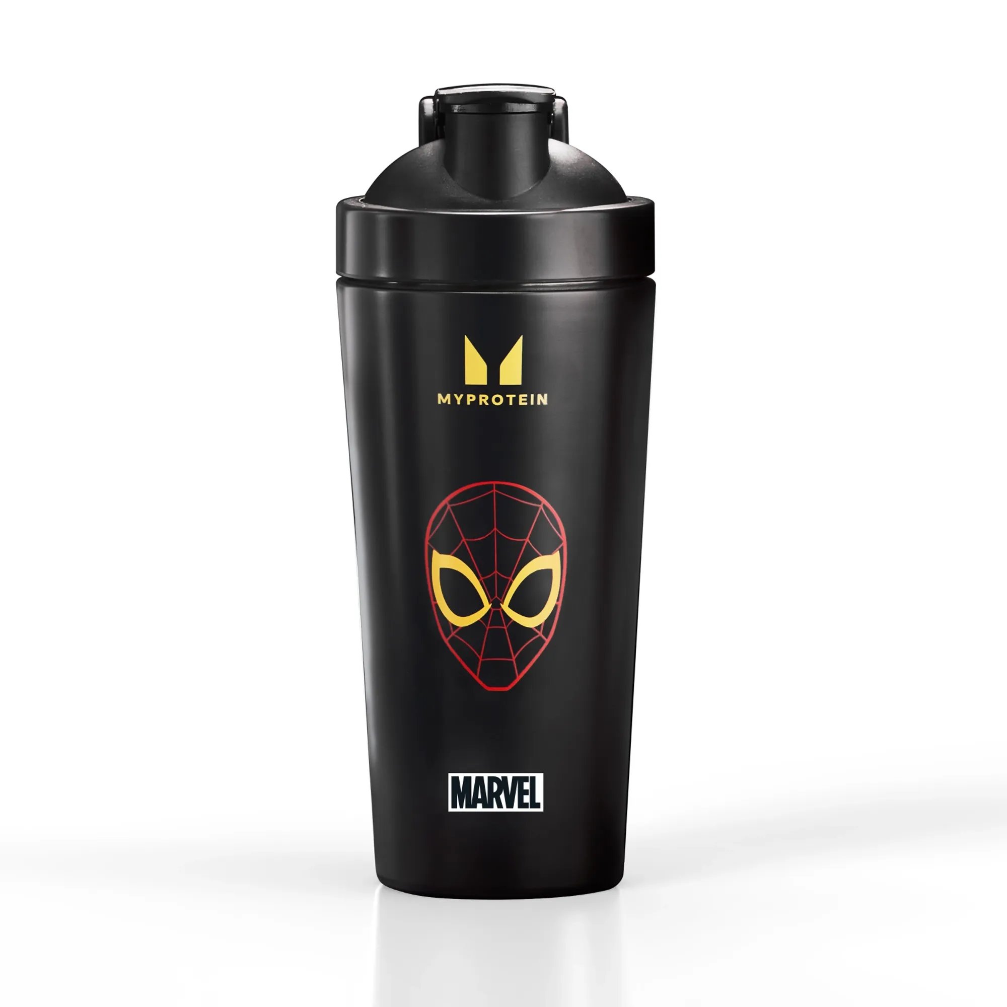 Myprotein Spiderman Recycled Metal shaker - Black