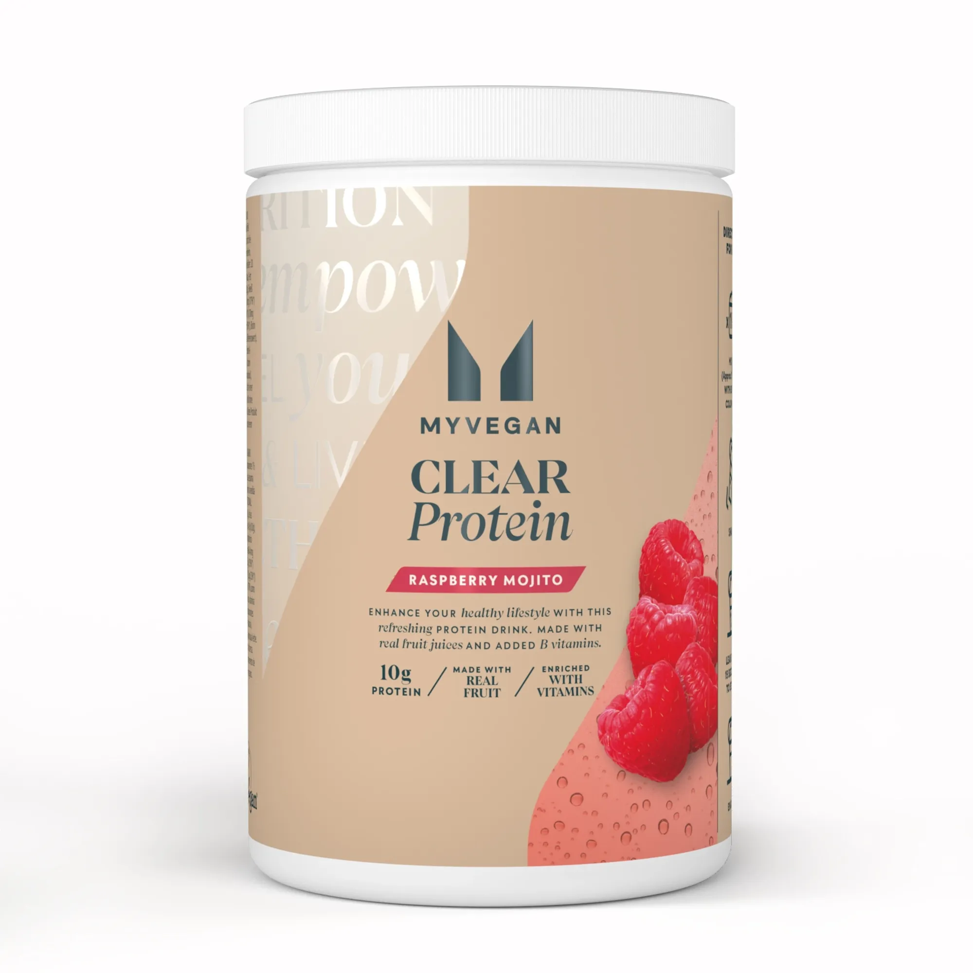 Clear Vegan Protein - 40servings - Raspberry Mojito