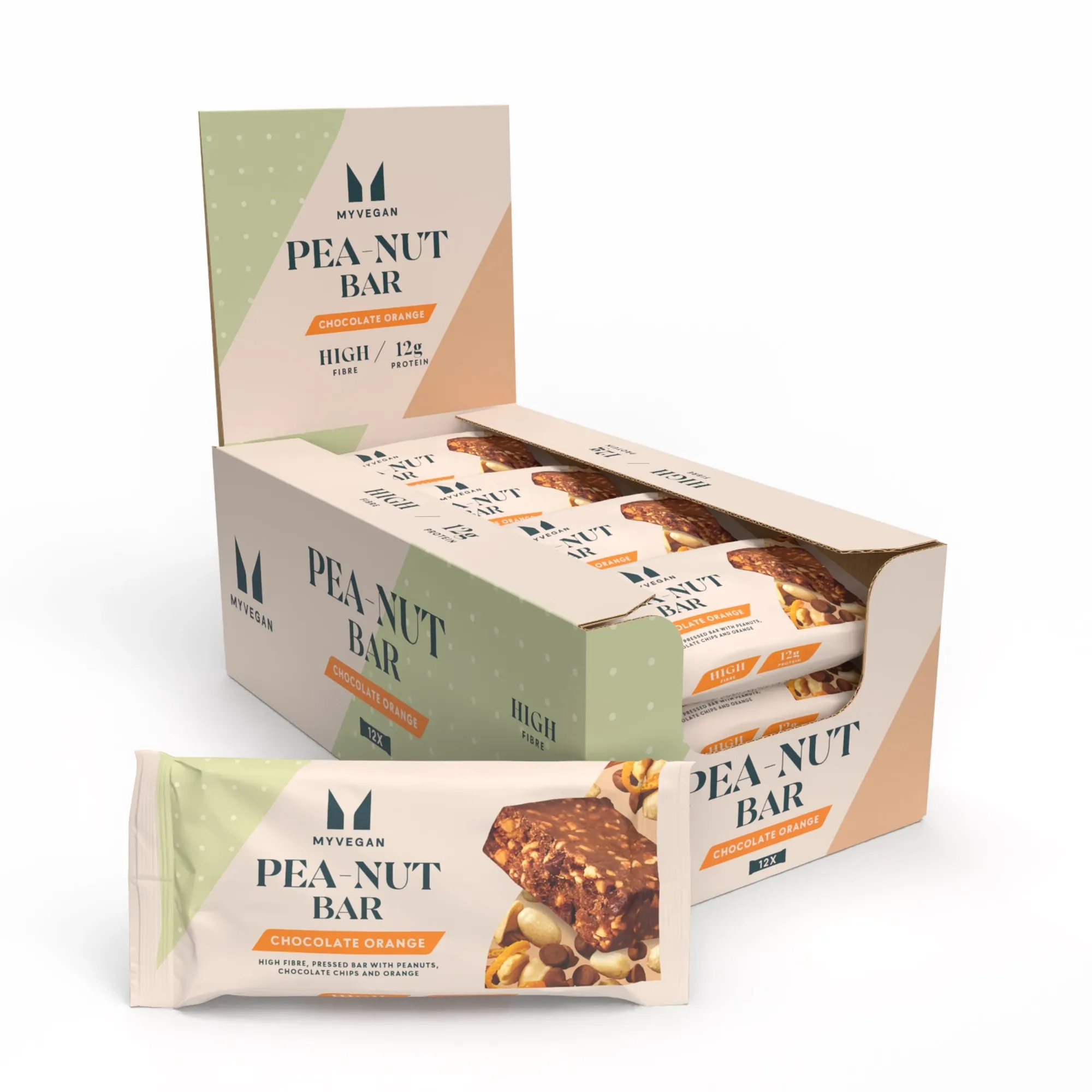 Pea-Nut Protein Bar - Chocolate Orange