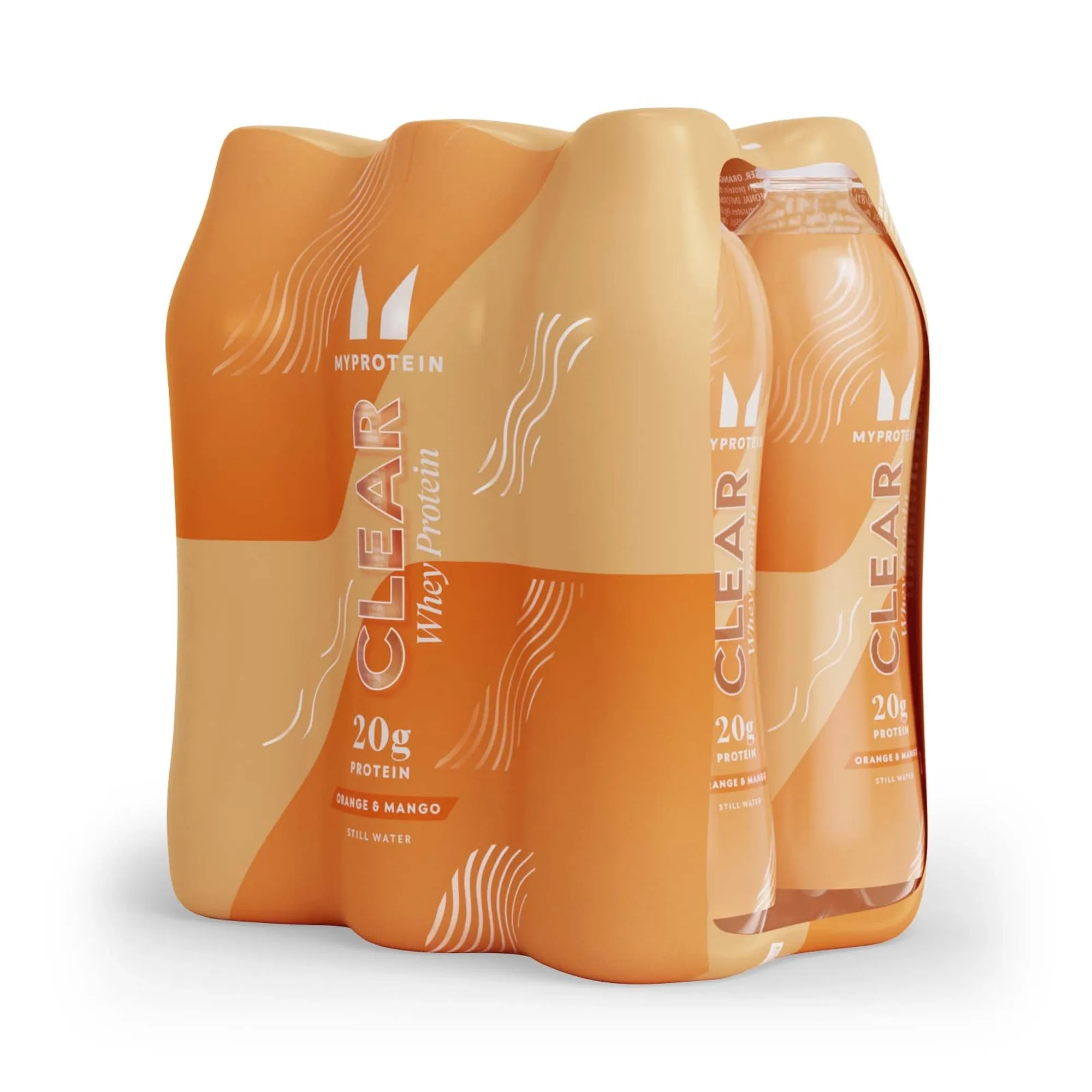 Clear Whey Protein Drink - 6 Pack - Orange & Mango