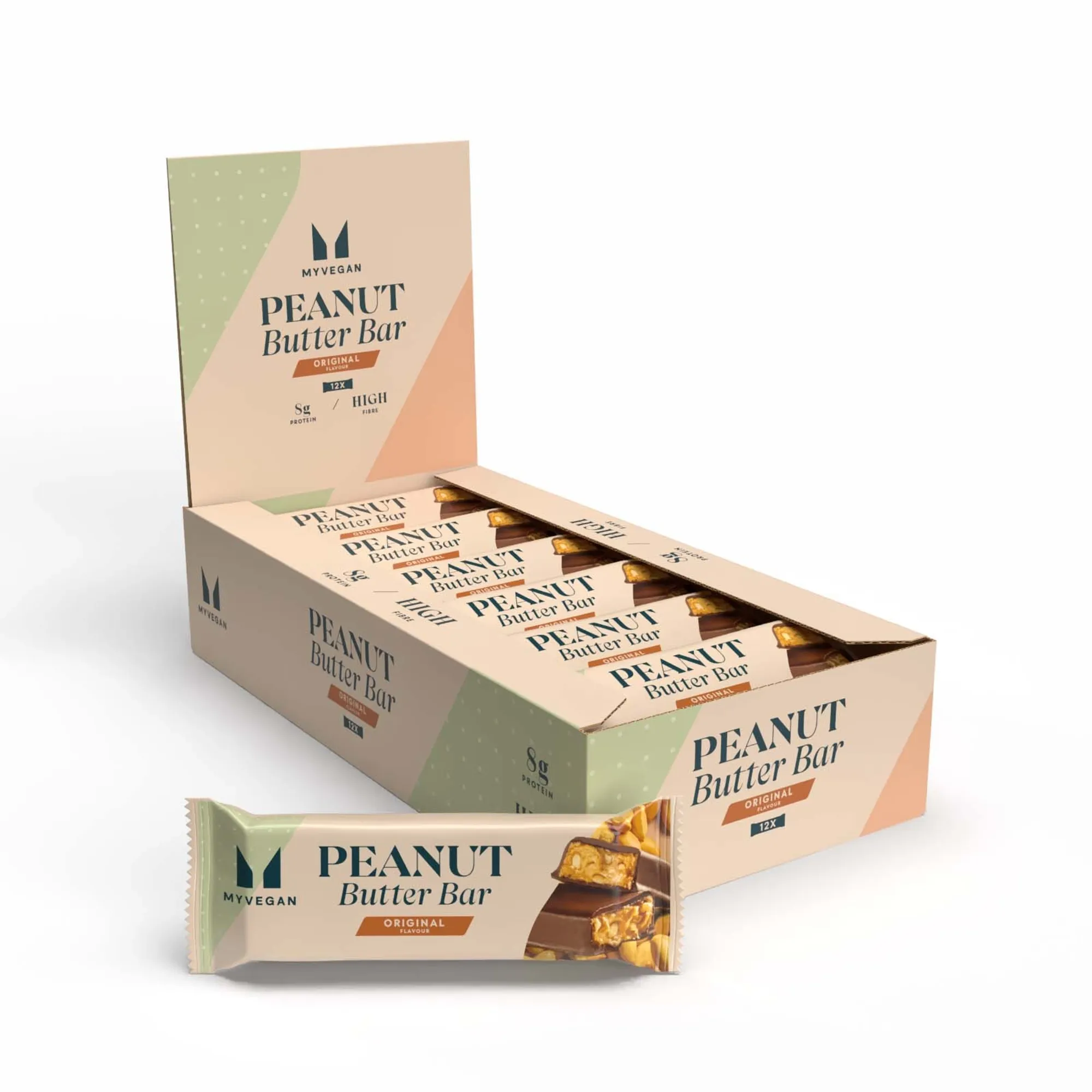 Peanut Butter Protein Bar - 12 x 38g - Peanut Butter