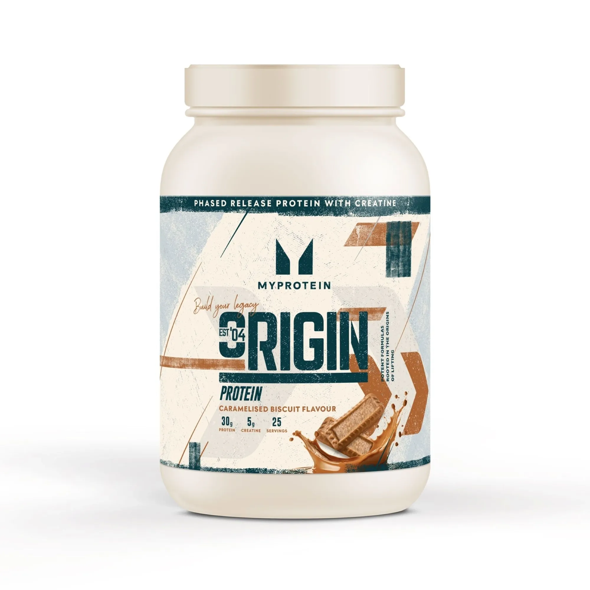 Origin Protein (with Creatine) - 25servings - Caramelised Biscuit