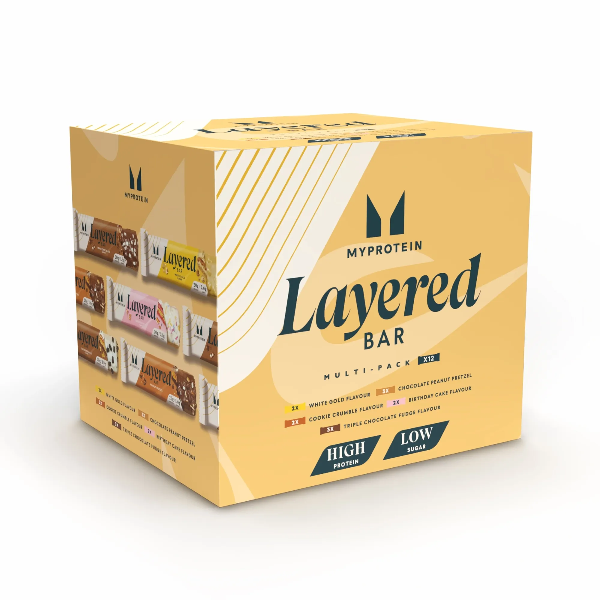 Myprotein Layered Bar - 12servings - Variety