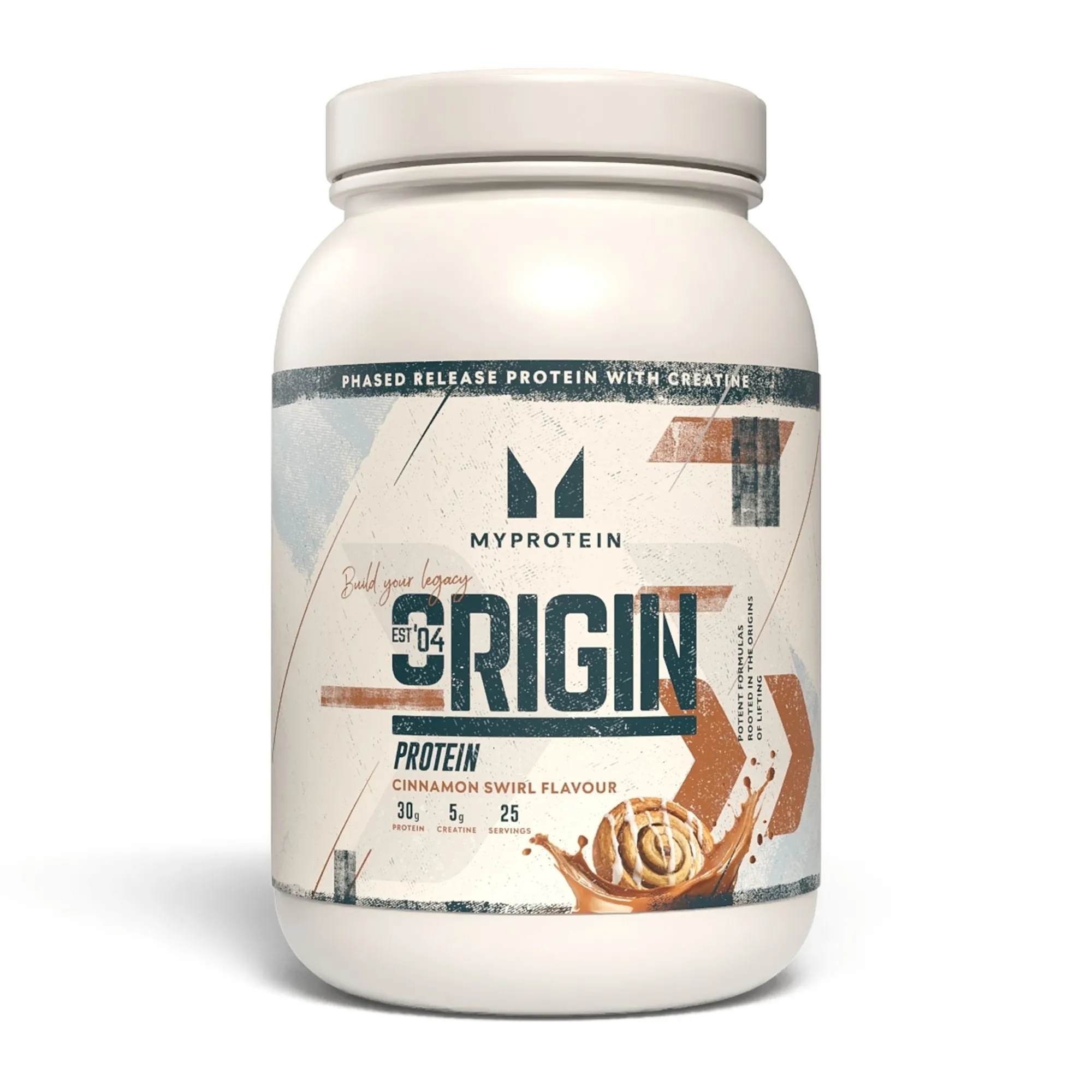 Origin Protein (with Creatine) - 25servings - Cinnamon Swirl