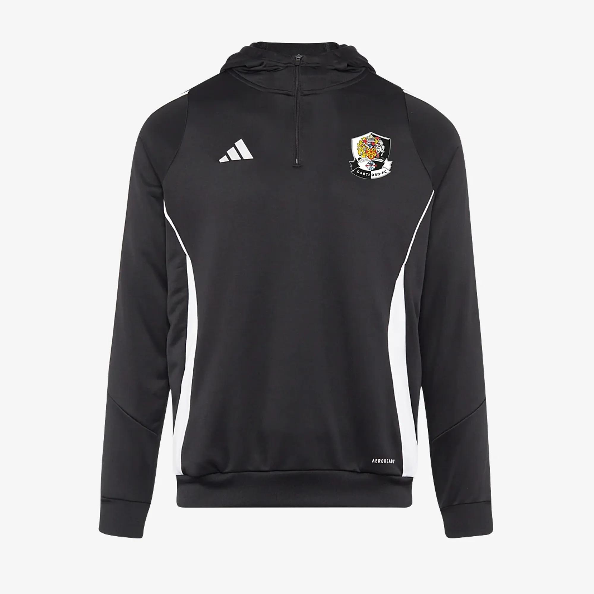 adidas Junior Dartford 1/4 Zip Training Hoodie
