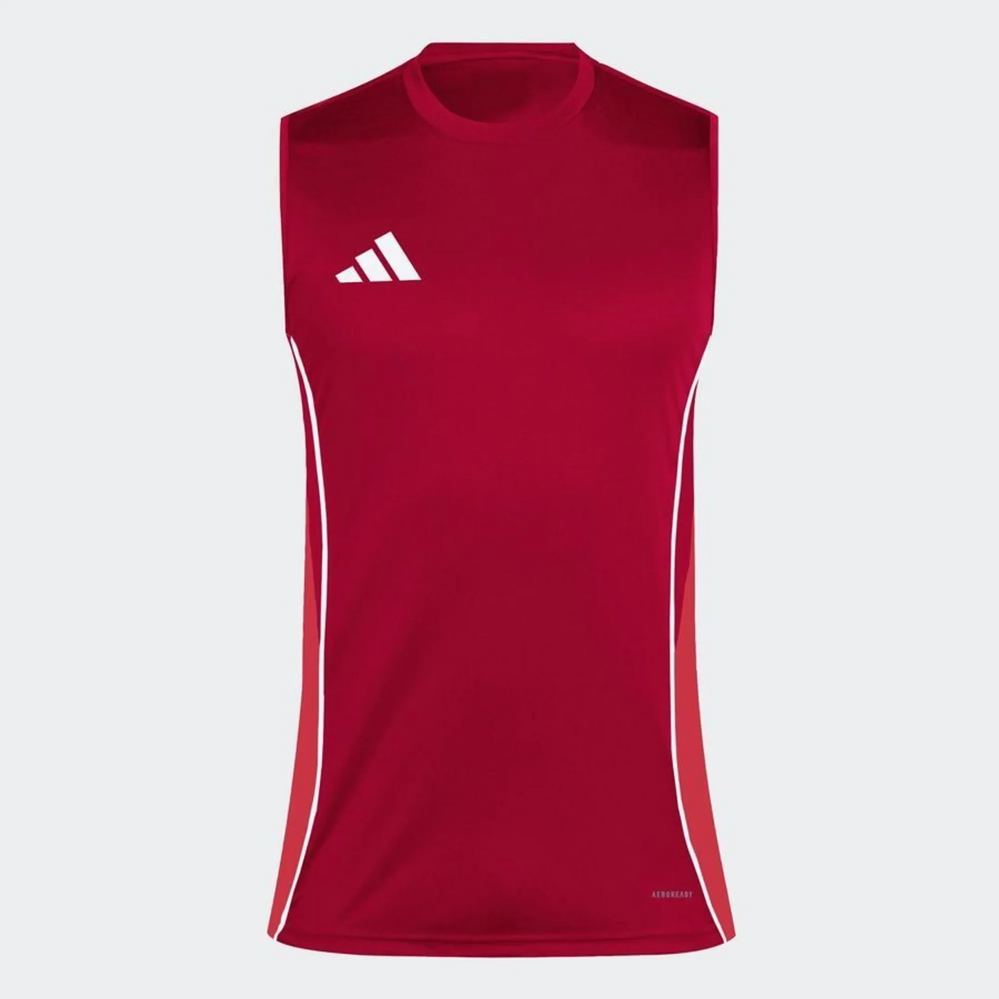 Adidas Training Shirt Sleeveless Tiro 25 Competition - ['Red']