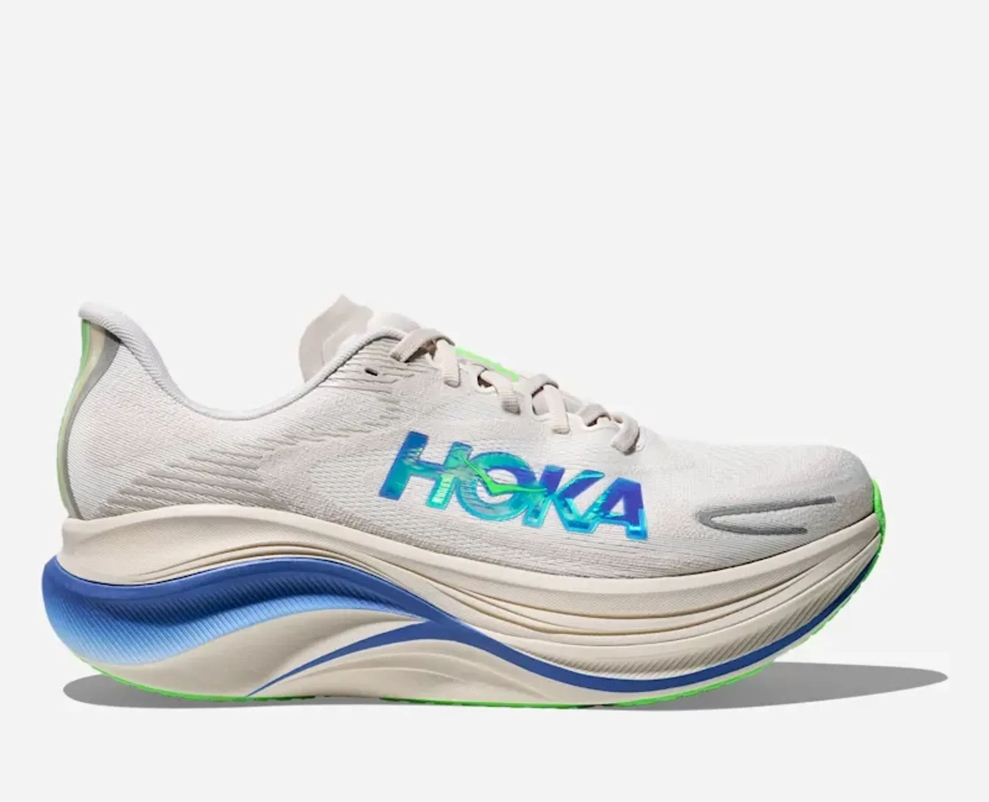 Hoka Men's Skyward X 2 Road Running Shoes In Grout/Cobalt