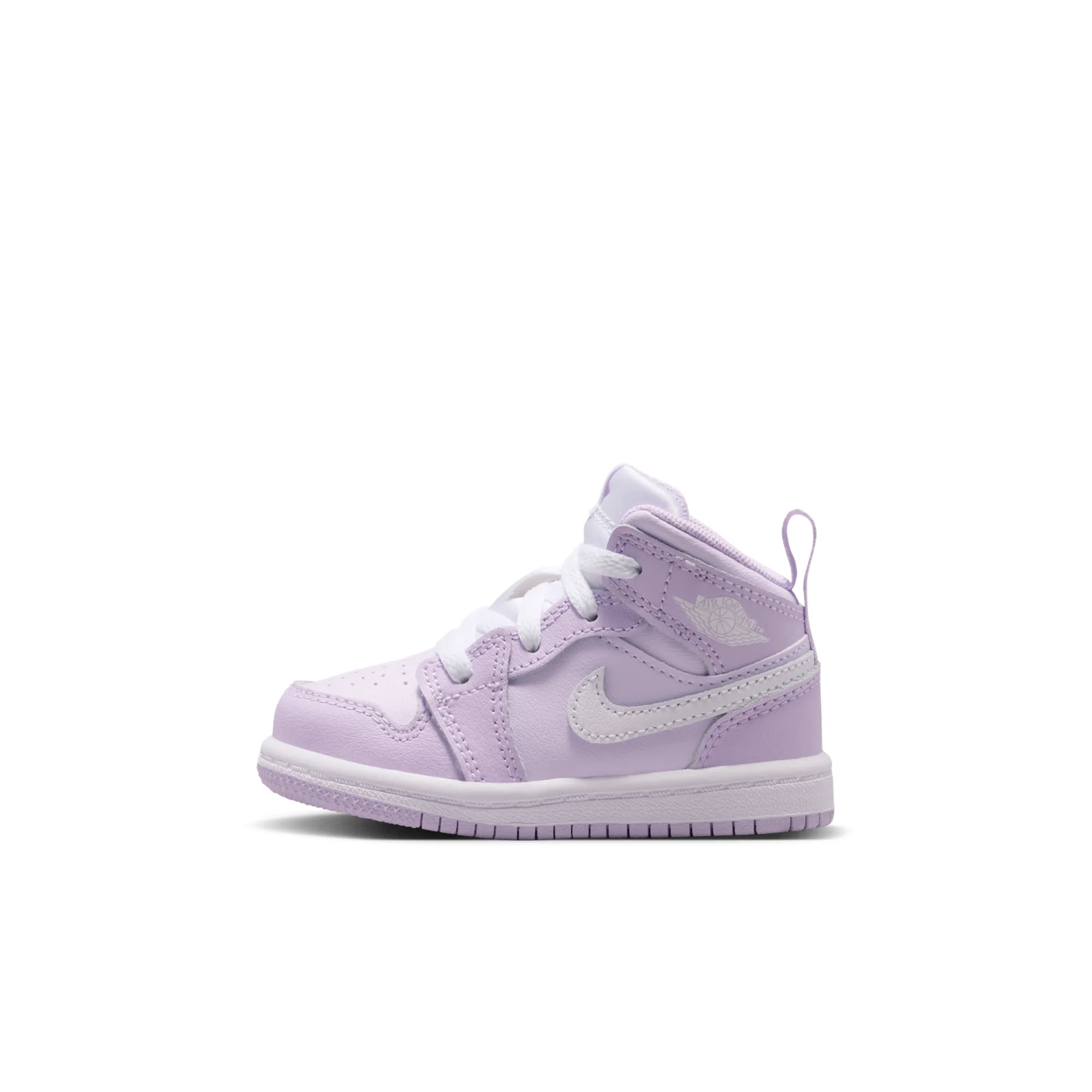 Nike Jordan 1 Mid Baby/Toddler Shoes - Purple