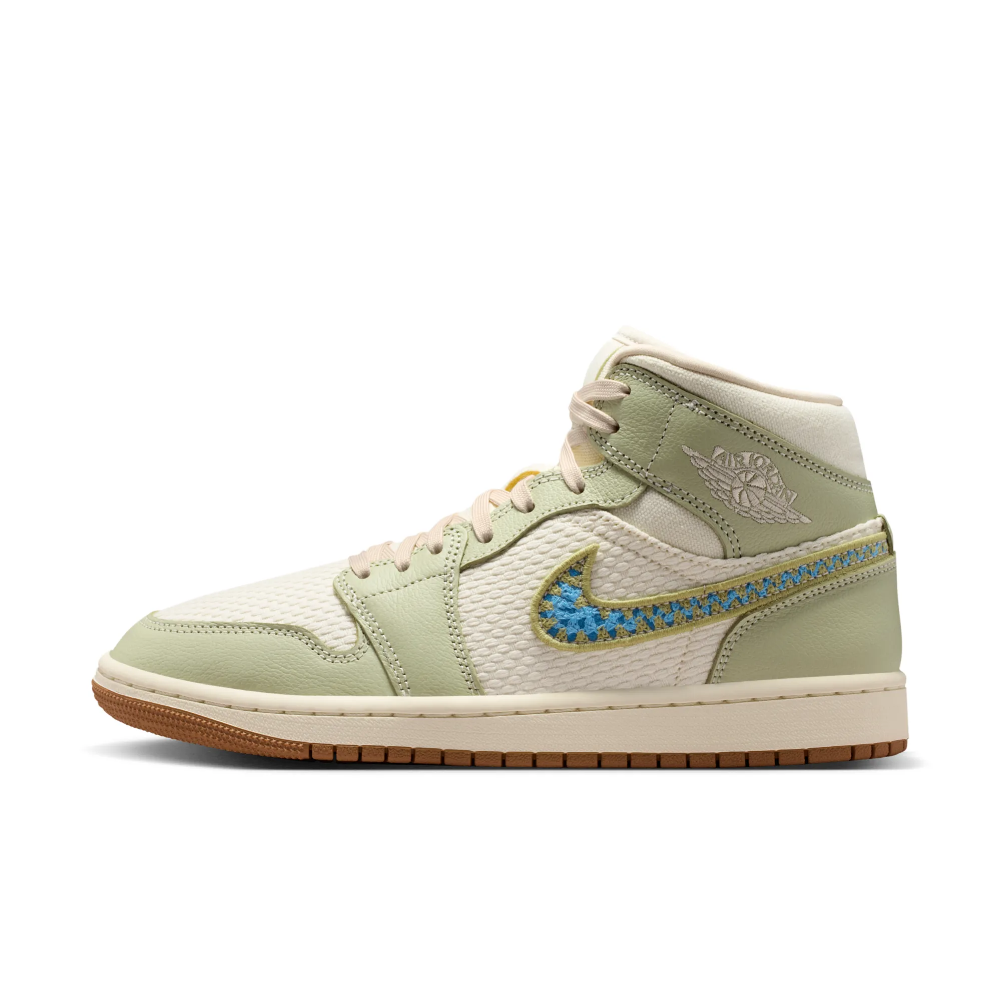 Nike Air Jordan 1 Mid SE Women's Shoes - Green