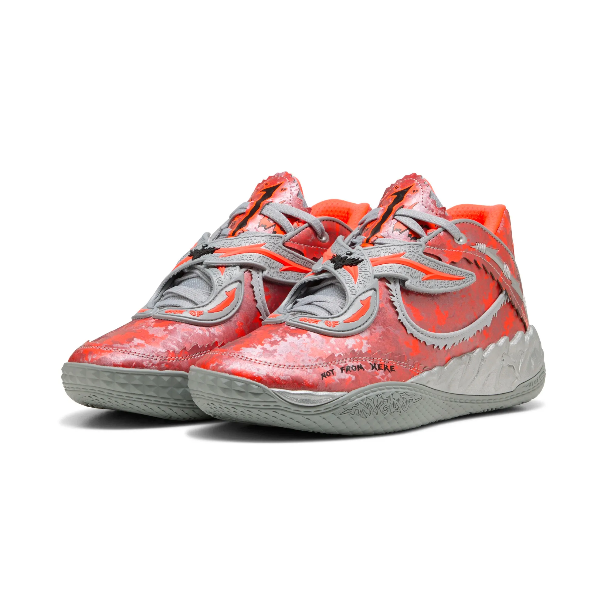 PUMA MB.05 Stainless Basketball Shoes Unisex in Metallic | Size 10