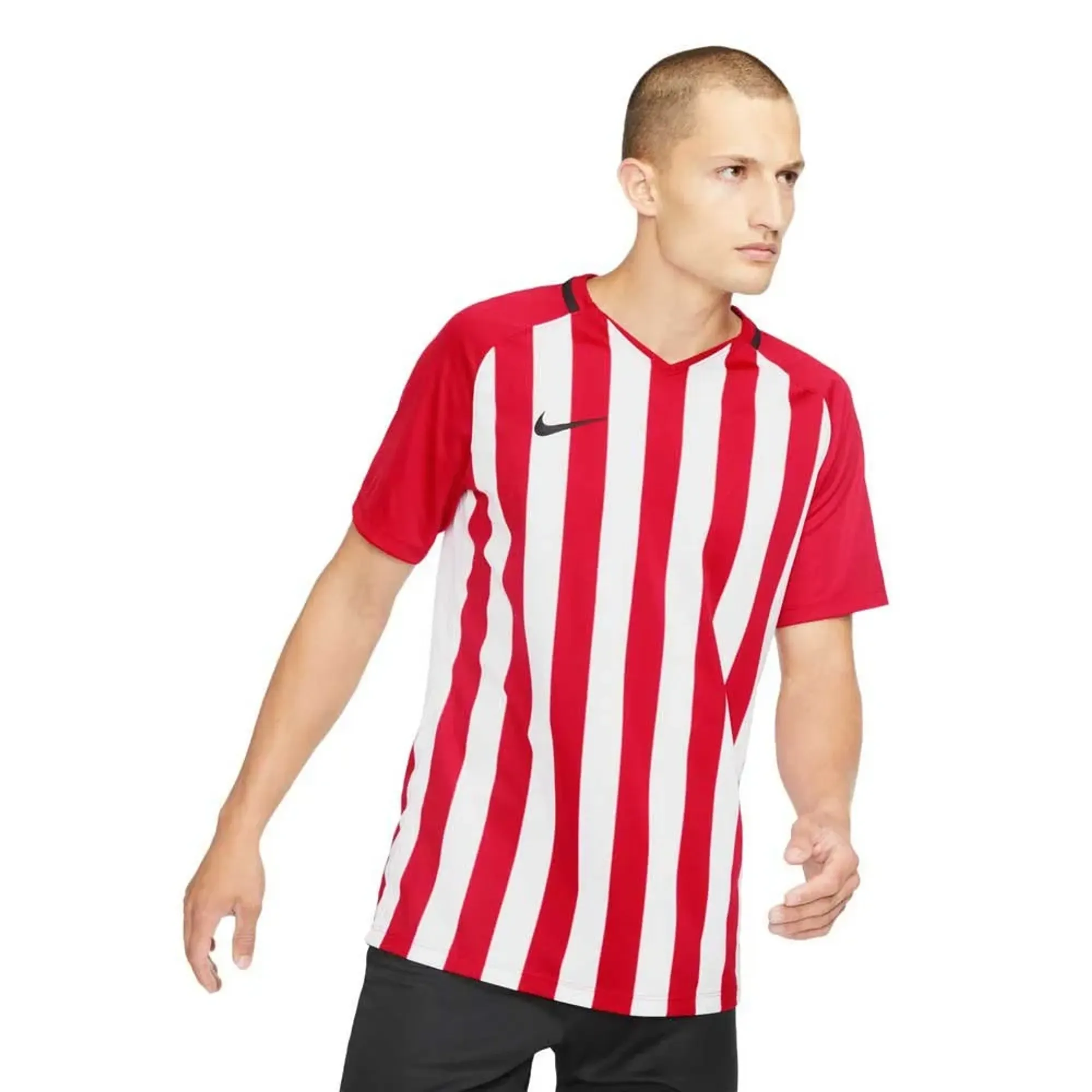 Nike Striped Division Iii Short Sleeve T-shirt