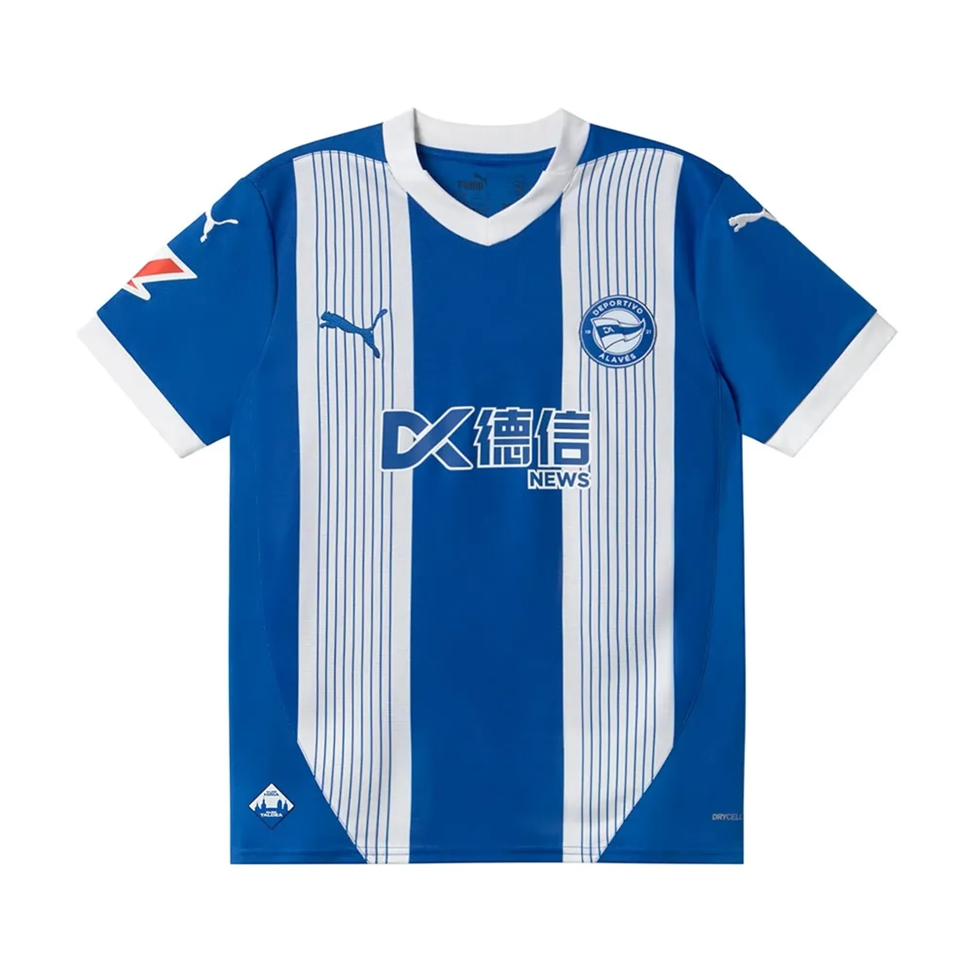 Puma Deportivo Alavés 25/26 Junior Home Short Sleeve T-shirt