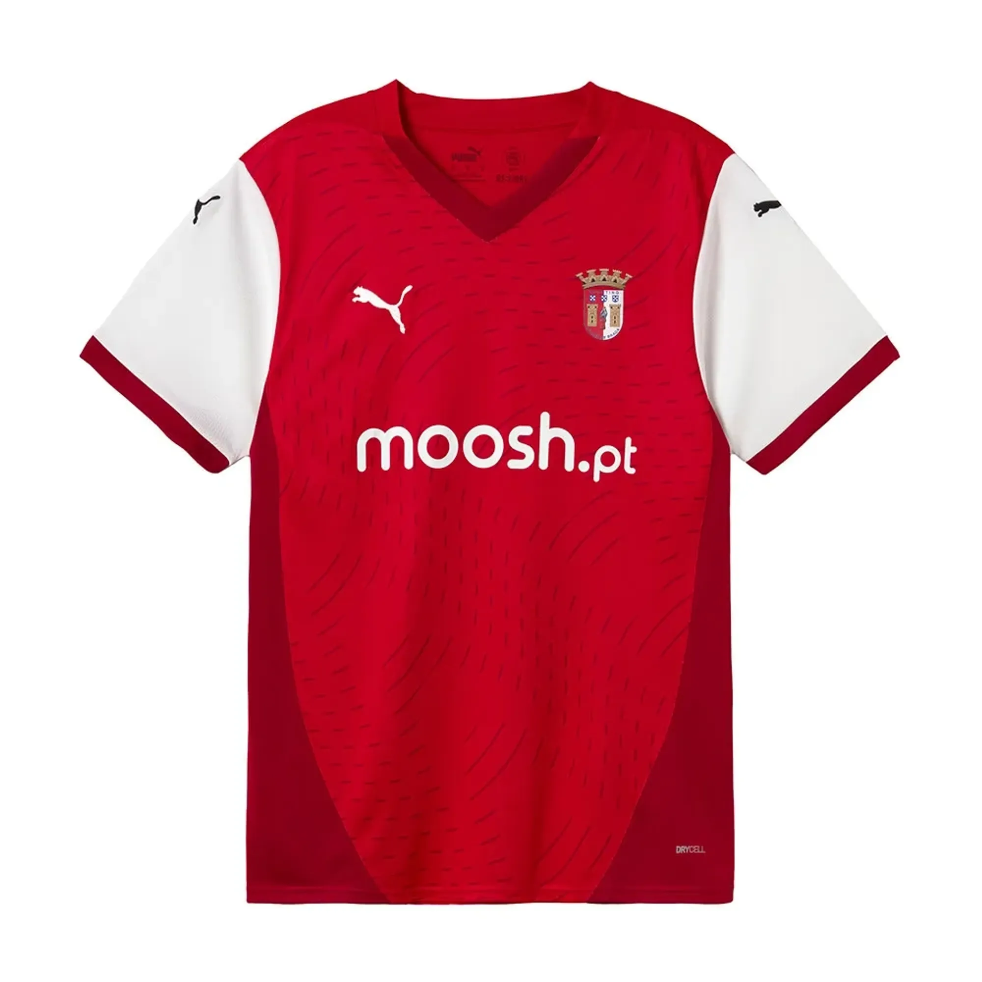 Puma Sc Braga 24/25 Home Short Sleeve T-shirt