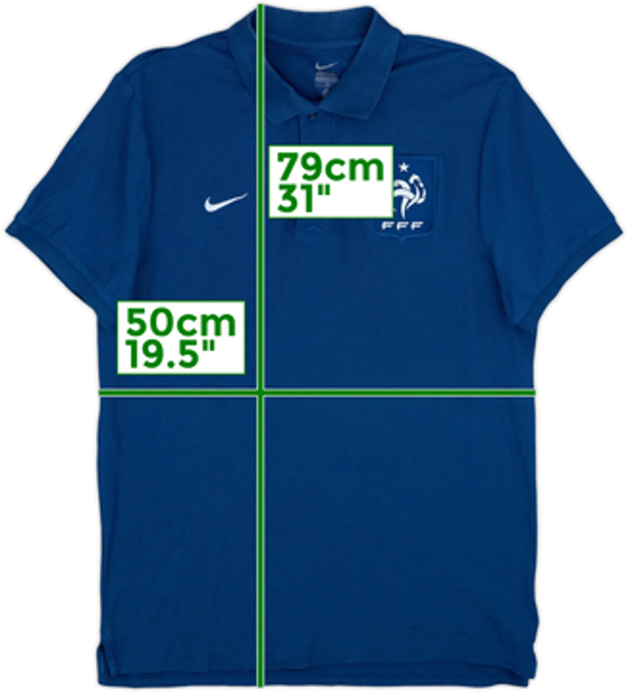 2012-13 France Nike Polo Shirt - 8/10 - (L)