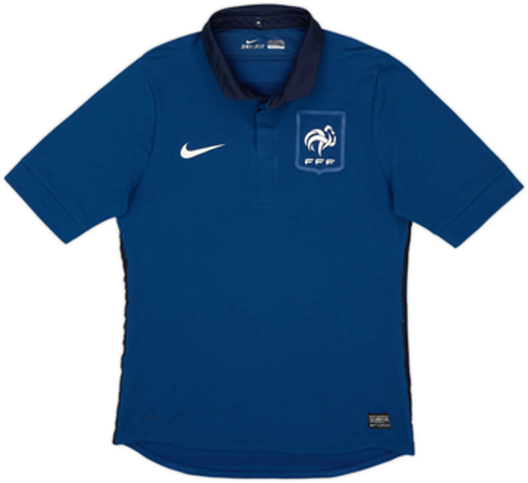 2011-12 France Authentic Home Shirt Benzema #10 - 8/10 - (L)