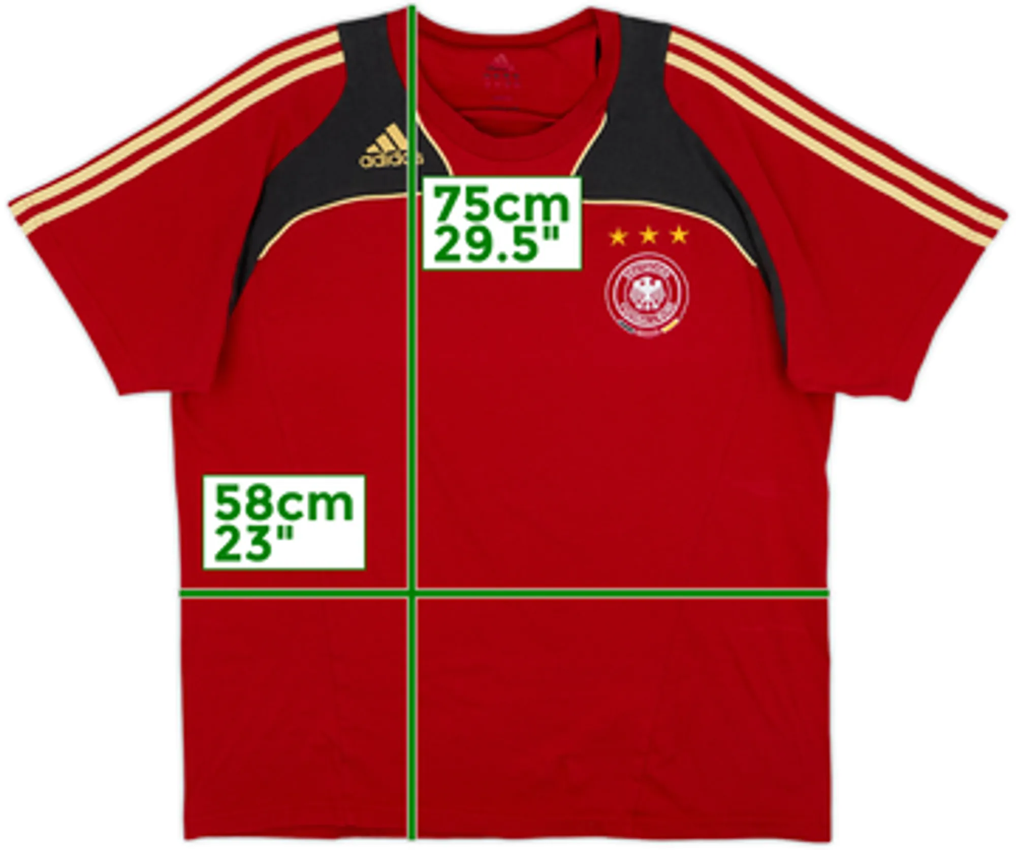 2006-07 Germany adidas Cotton Tee - 6/10 - (XL)