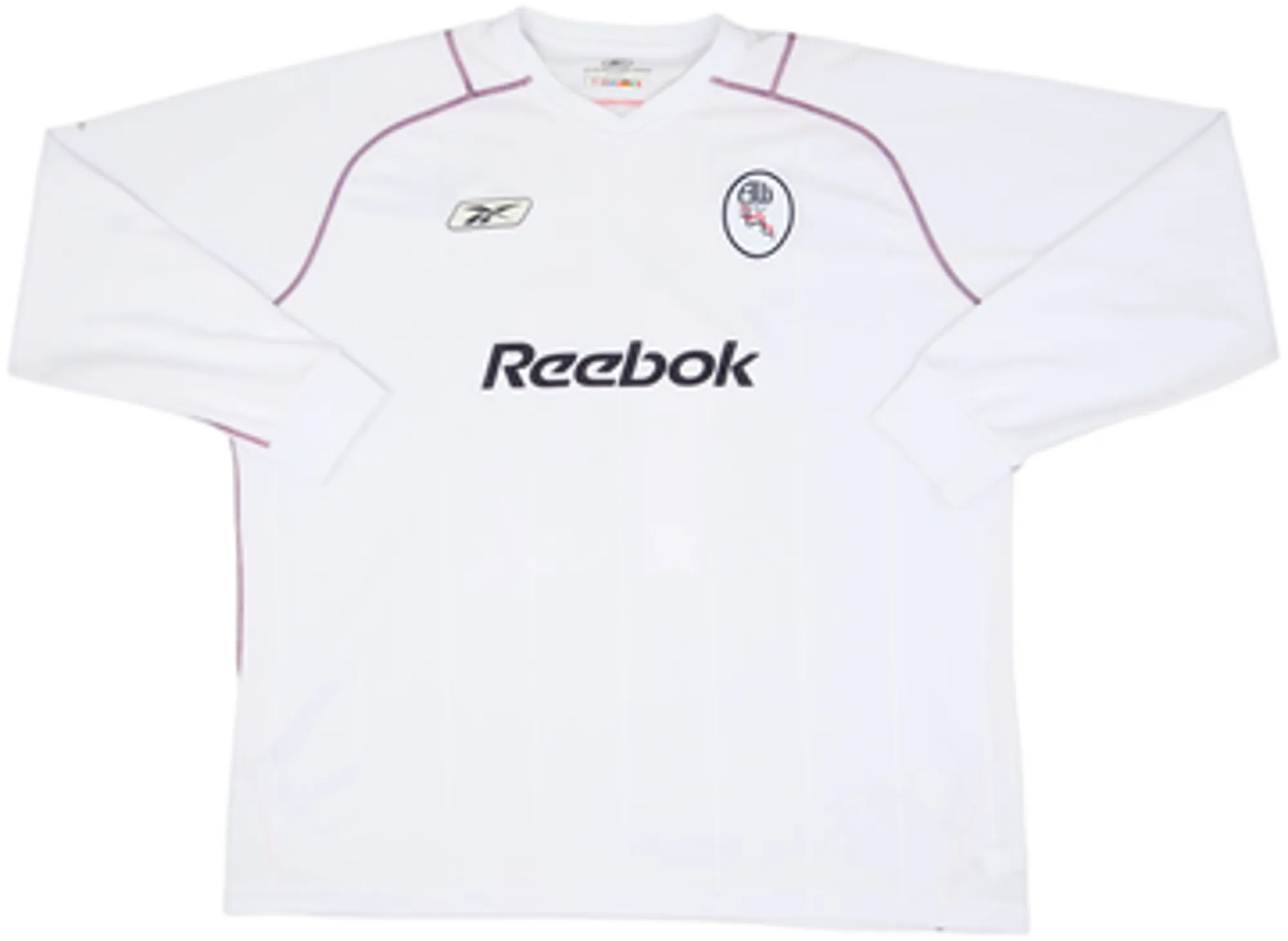 2003-05 Bolton Home L/S Shirt Okocha #10 - 8/10 - (XXL)