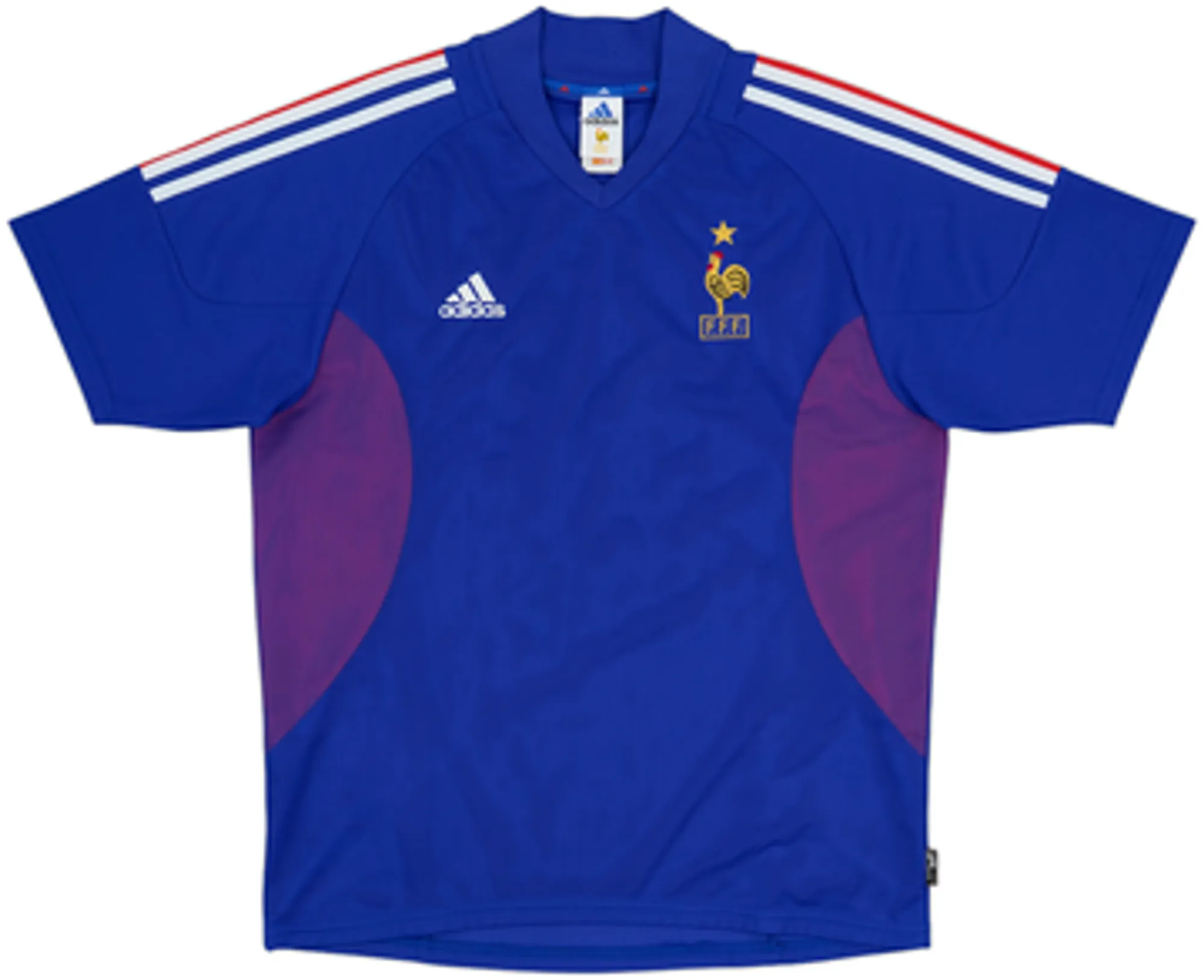 2002-04 France Home Shirt Anelka #9 - 7/10 - (M)