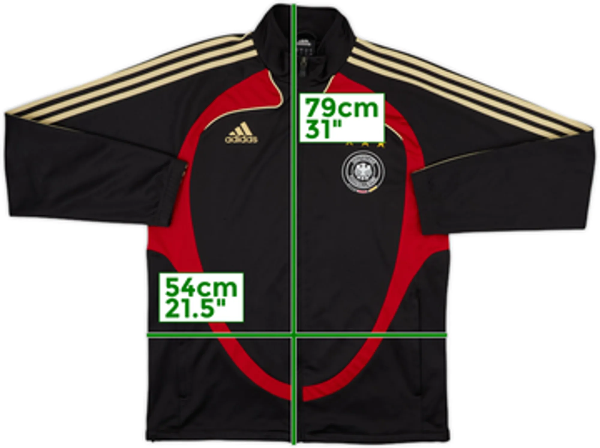 2009-10 Germany adidas Track Jacket - 8/10 - (L)