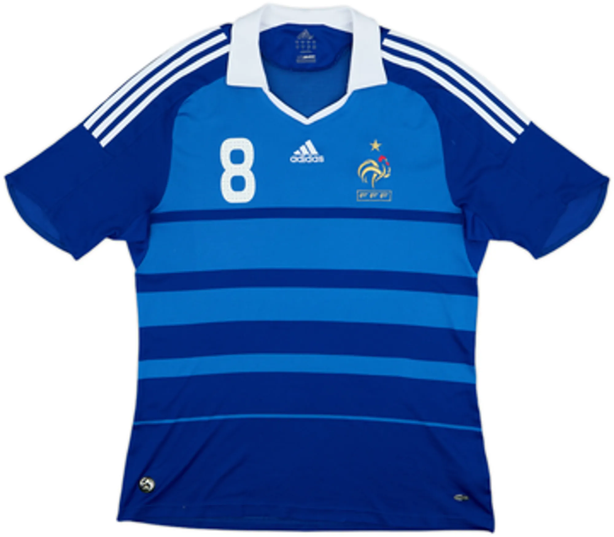 2008-09 France Home Shirt Gourcuff #8 - 8/10 - (XL)