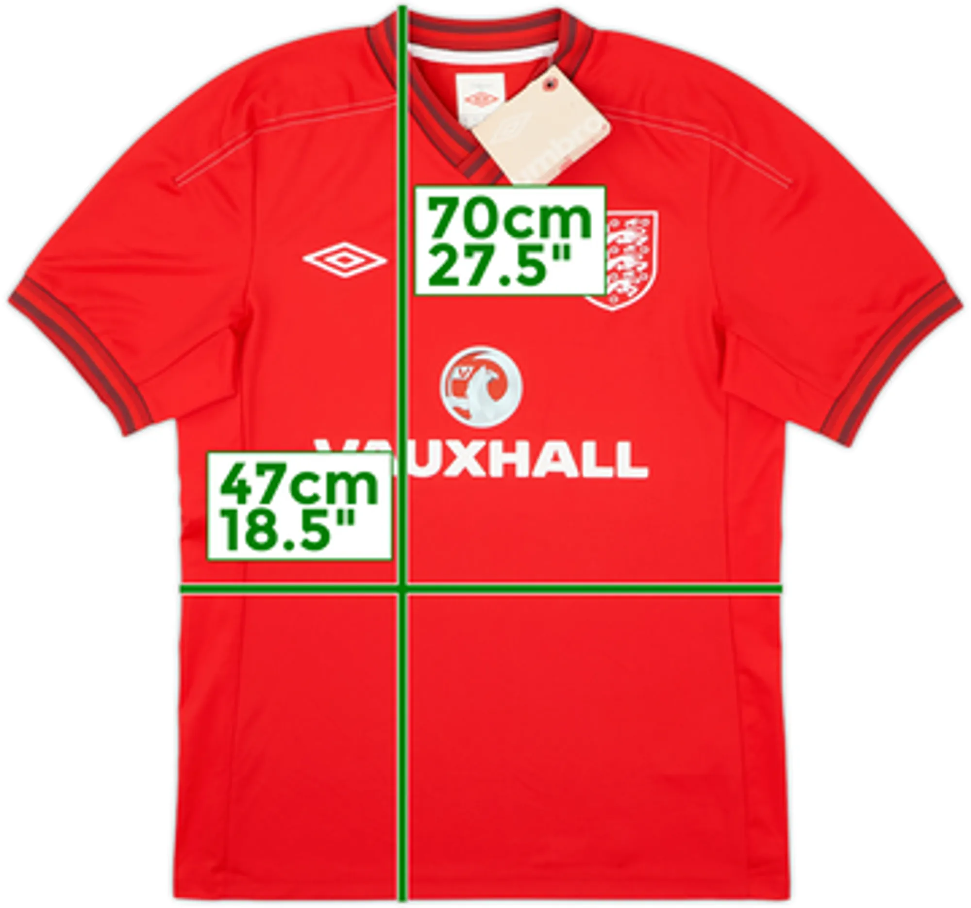 2012-13 England Umbro Pre-Match Training Shirt (M)