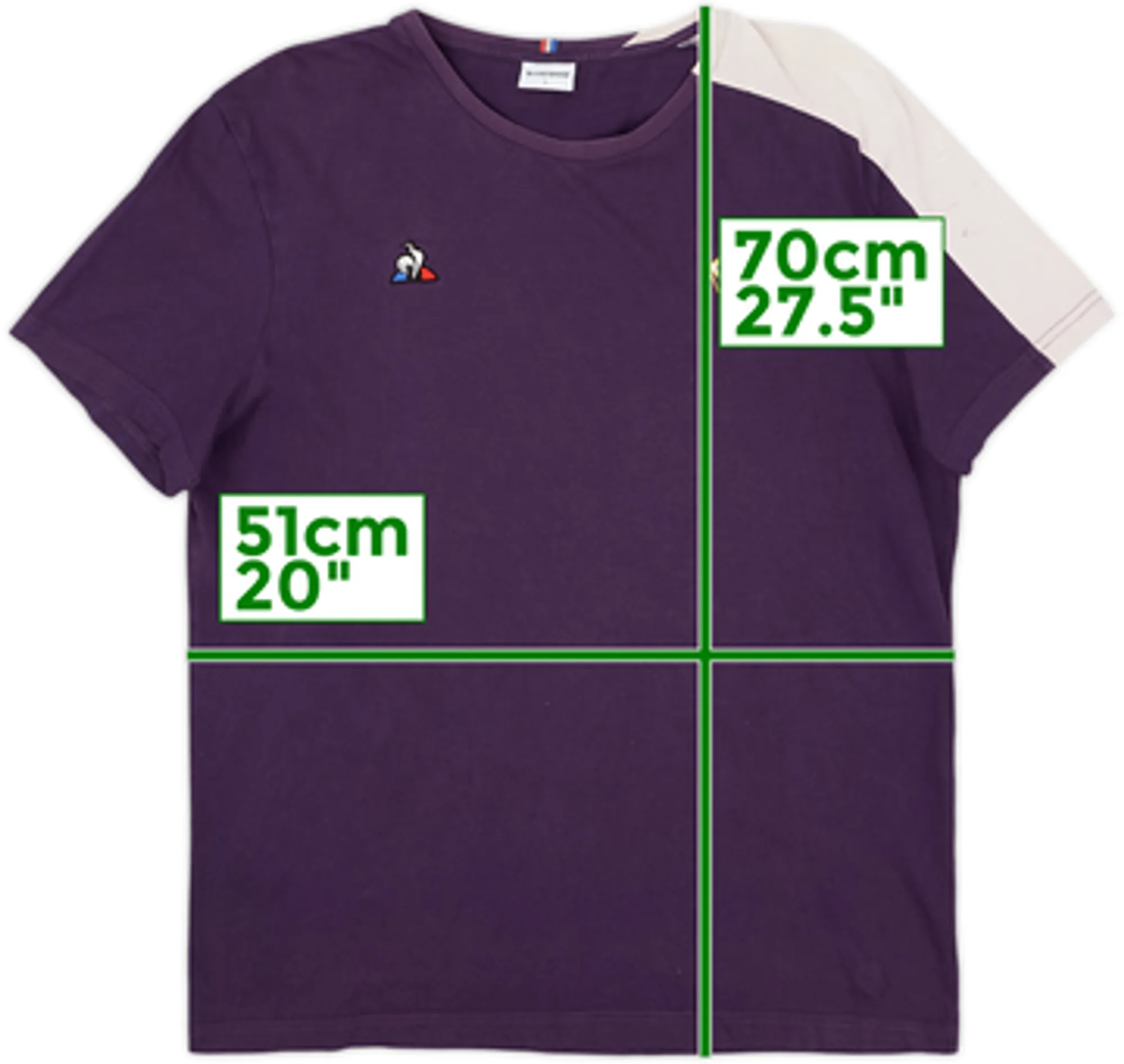 2018-19 Fiorentina Le Coq Sportif Cotton Tee - 6/10 - (L)
