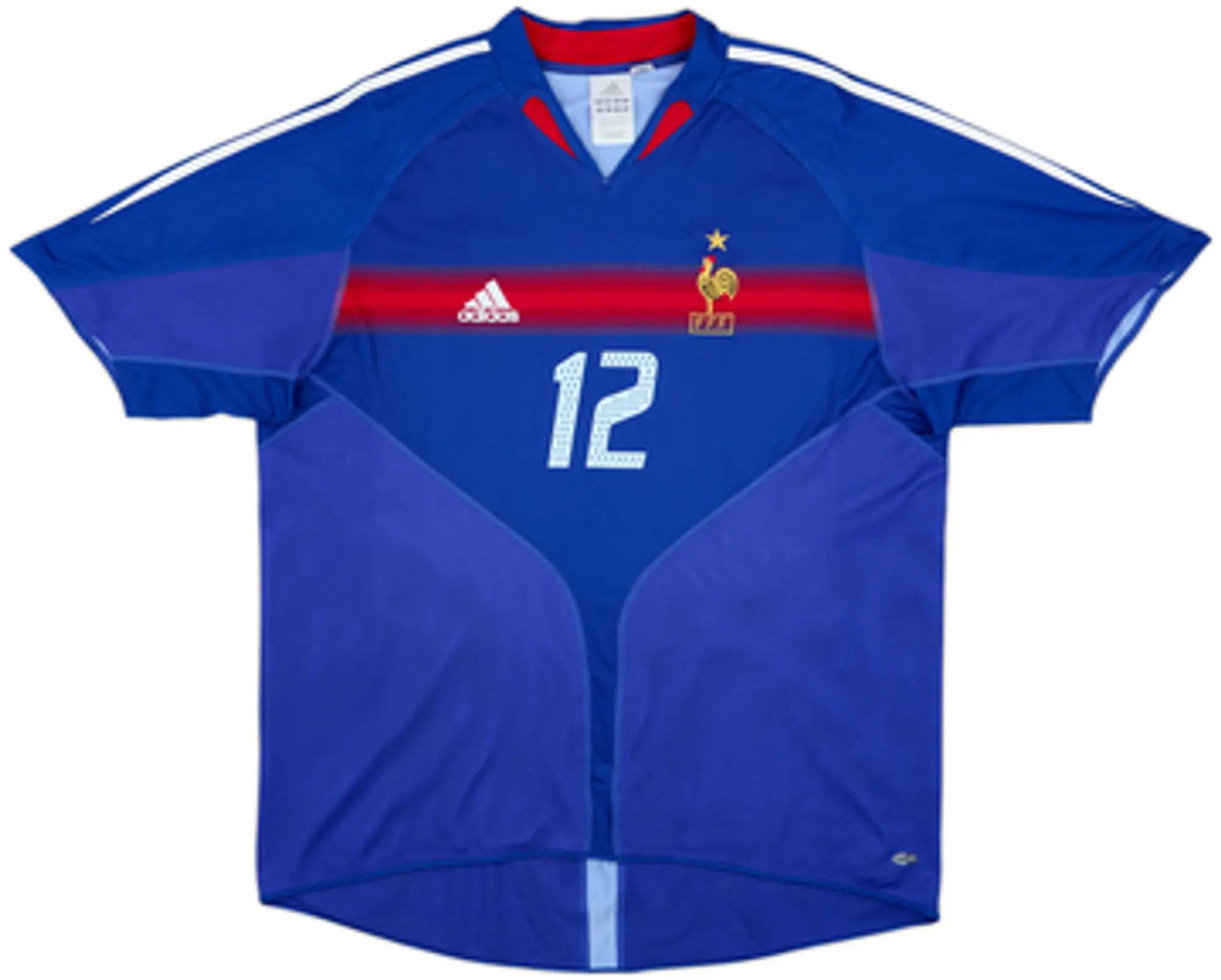 2004-06 France Home Shirt Henry #12 - 7/10 - (XL)