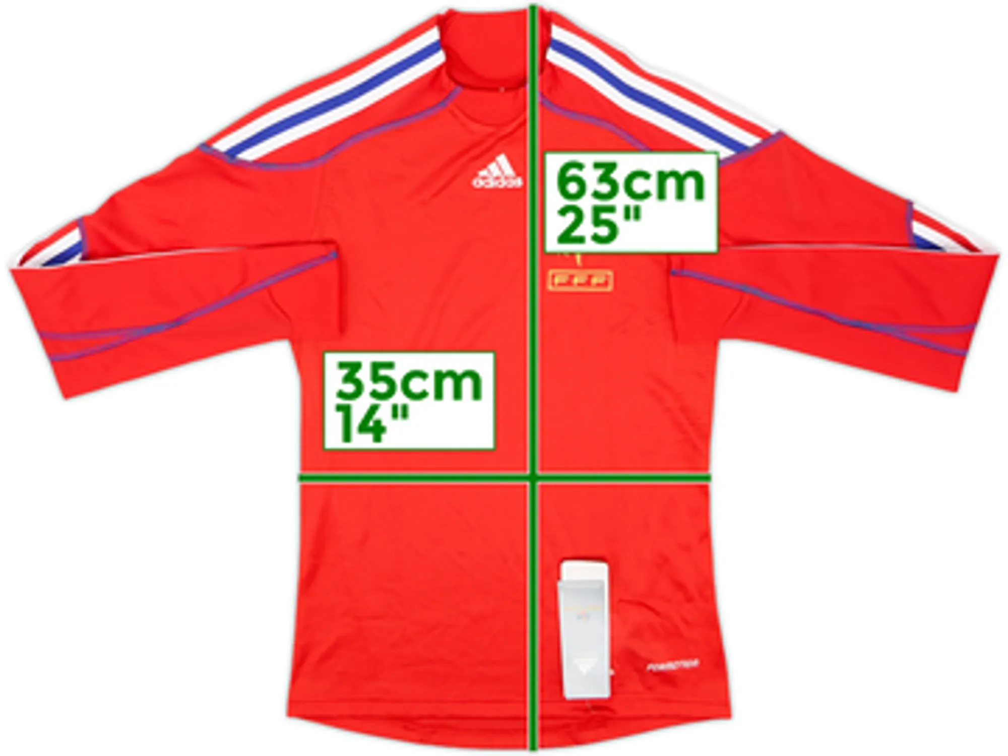 2009-10 France adidas Formotion Training L/S Shirt (Women's XS)