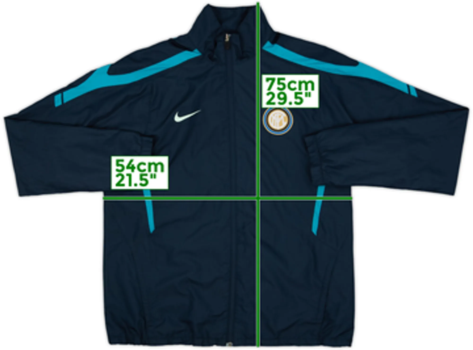 2010-11 Inter Milan Nike Track Jacket - 10/10 - (M)