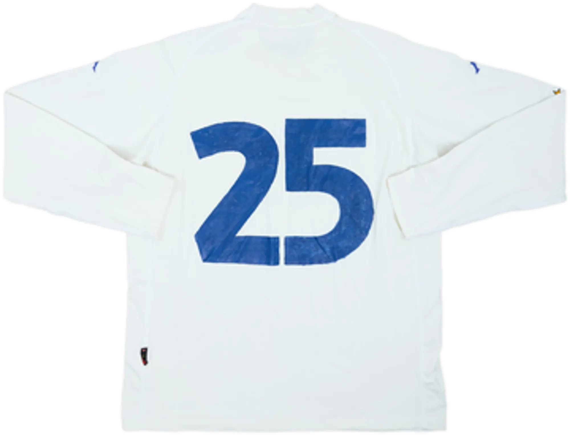 2000-01 Italy Player Issue Away L/S Shirt #25 - 3/10 - (L)