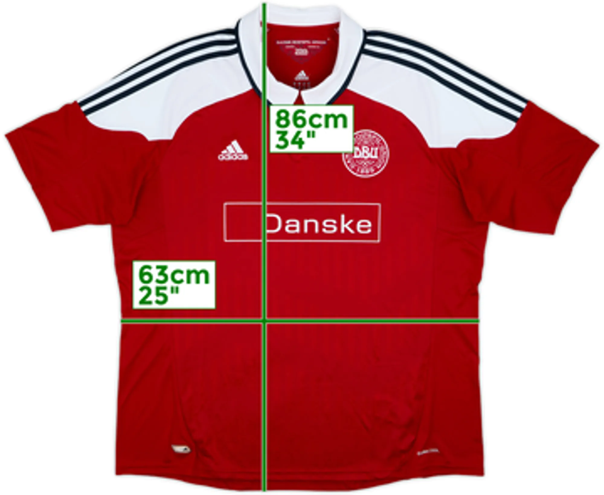 2012-13 Denmark Home/Training Shirt - 8/10 - (XXL)