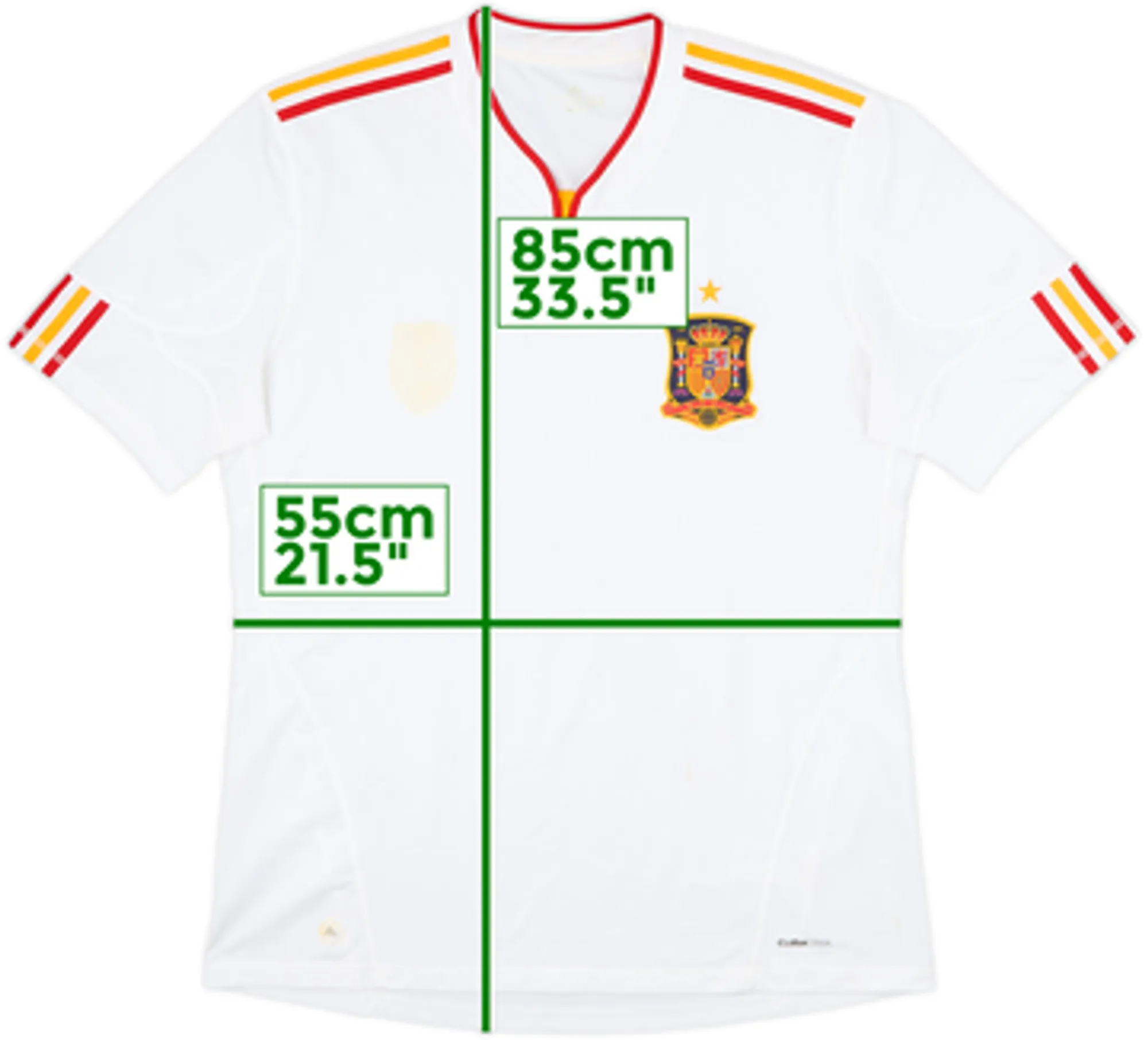 2011 Spain Away Shirt - 4/10 - (S)