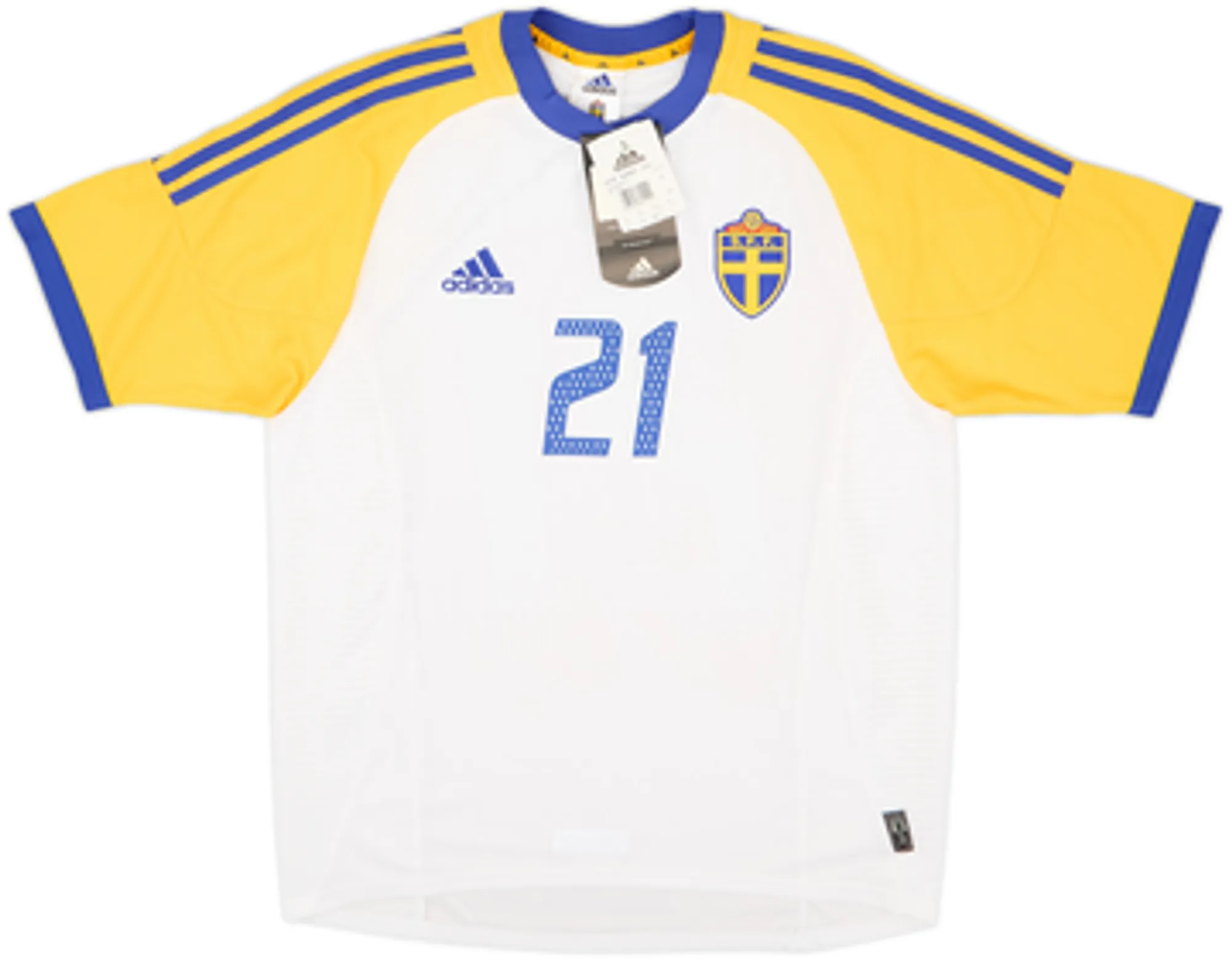 2002-03 Sweden Away Shirt Ibrahimovic #21 (S)