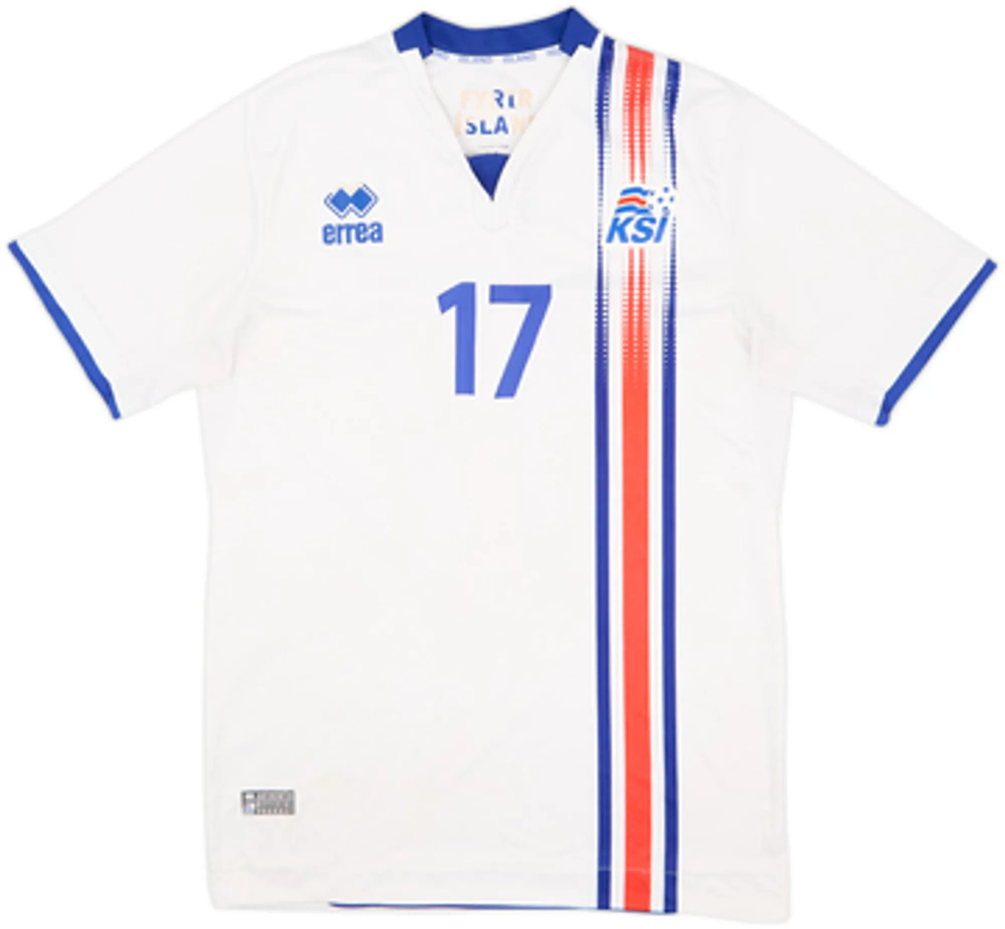 2016-18 Iceland Away Shirt Gunnarsson #17 - 5/10 - (XL)