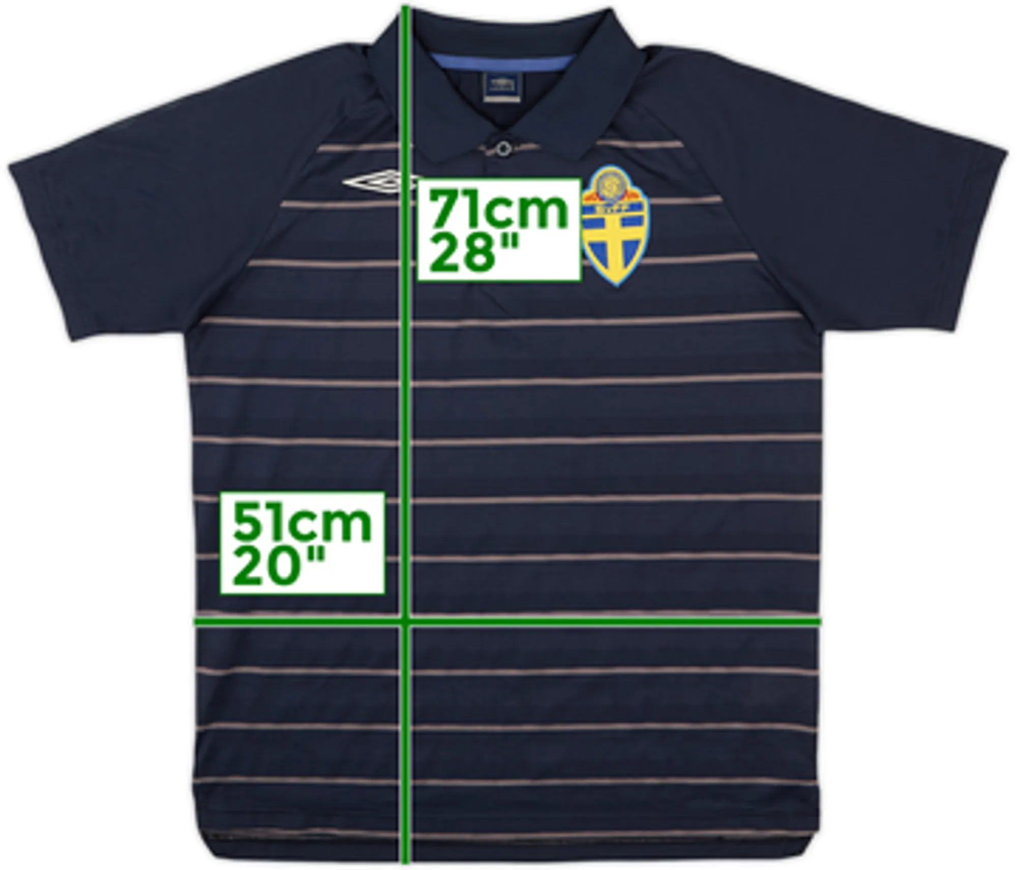 2004-05 Sweden Umbro Polo Shirt - 10/10 - (M)