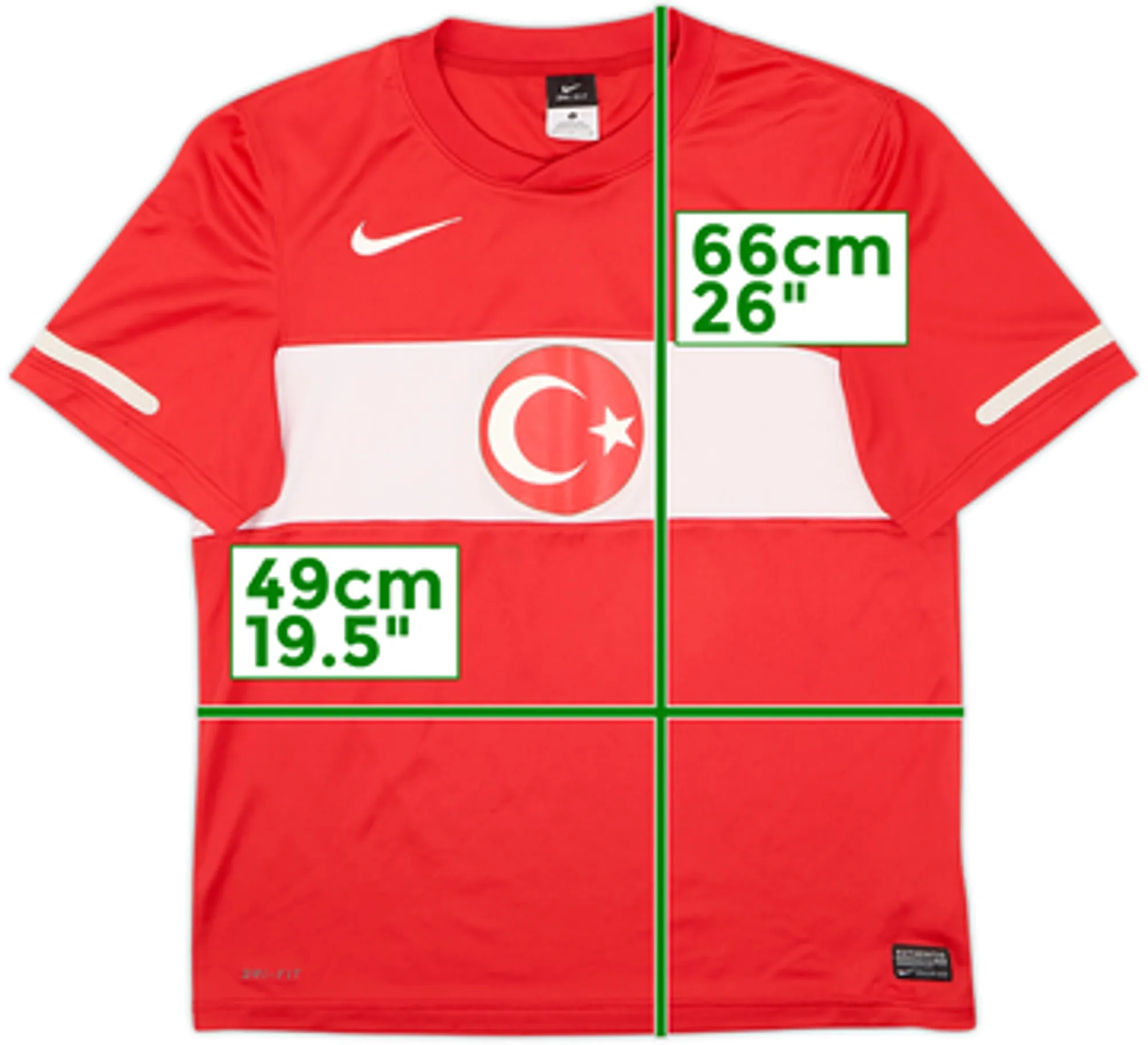 2010-12 Turkey Basic Home Shirt - 5/10 - (S)