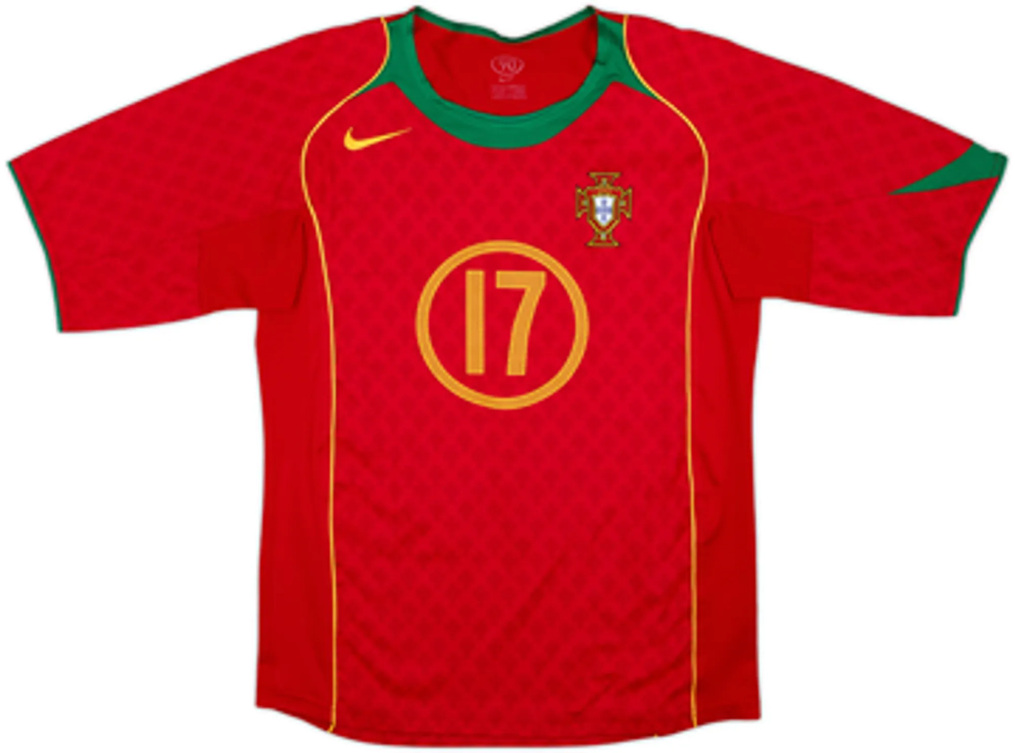 2004-06 Portugal Home Shirt C.Ronaldo #17 - 6/10 - (S)