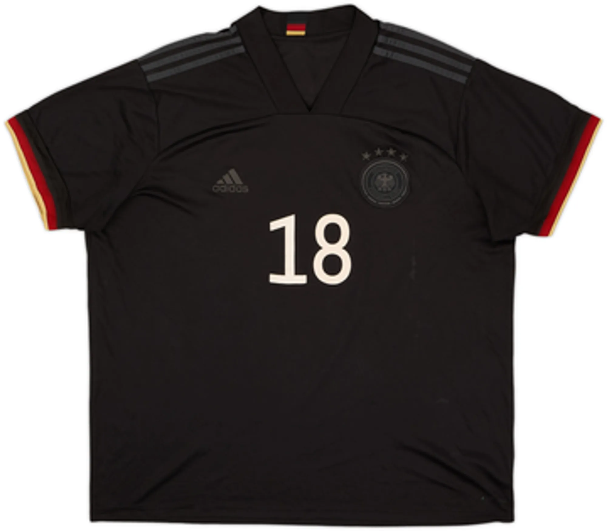 2020-21 Germany Away Shirt Goretzka #18 - 7/10 - (XXL)