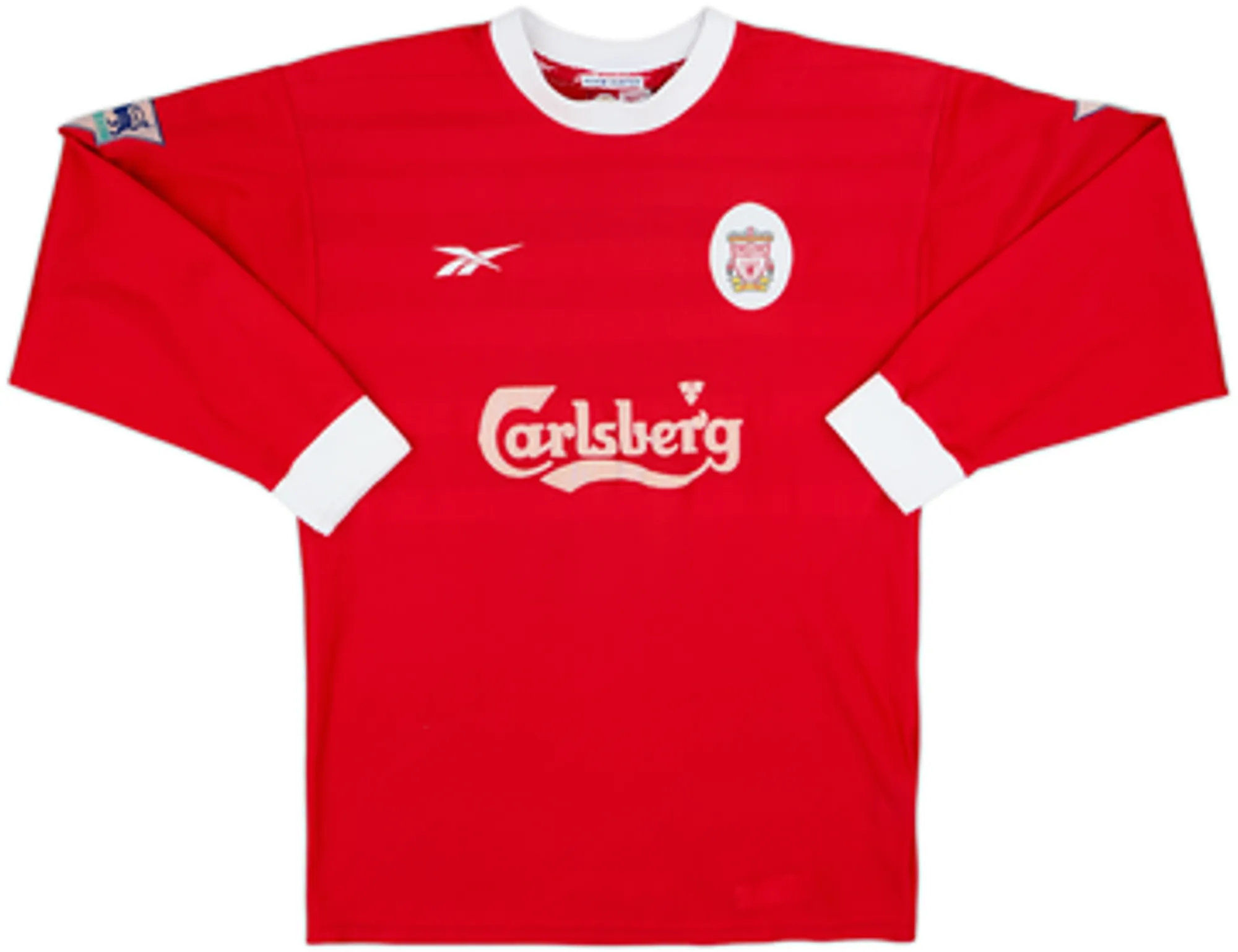 1998-00 Liverpool Home L/S Shirt Owen #10 - 6/10 - (M)