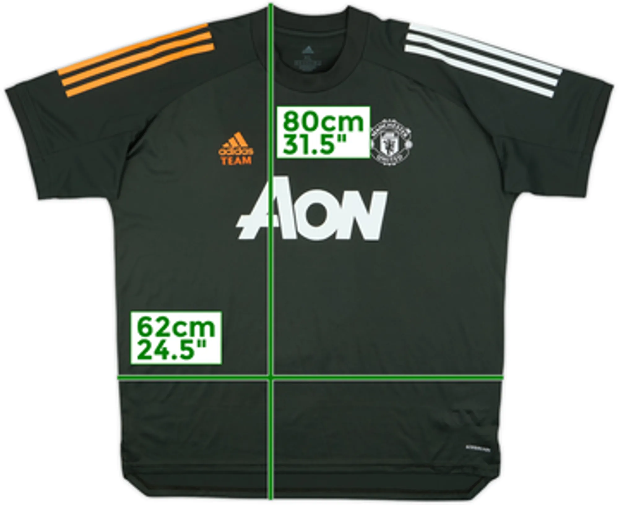 2020-21 Manchester United adidas Training Shirt 'Team' - 9/10 - (XL)