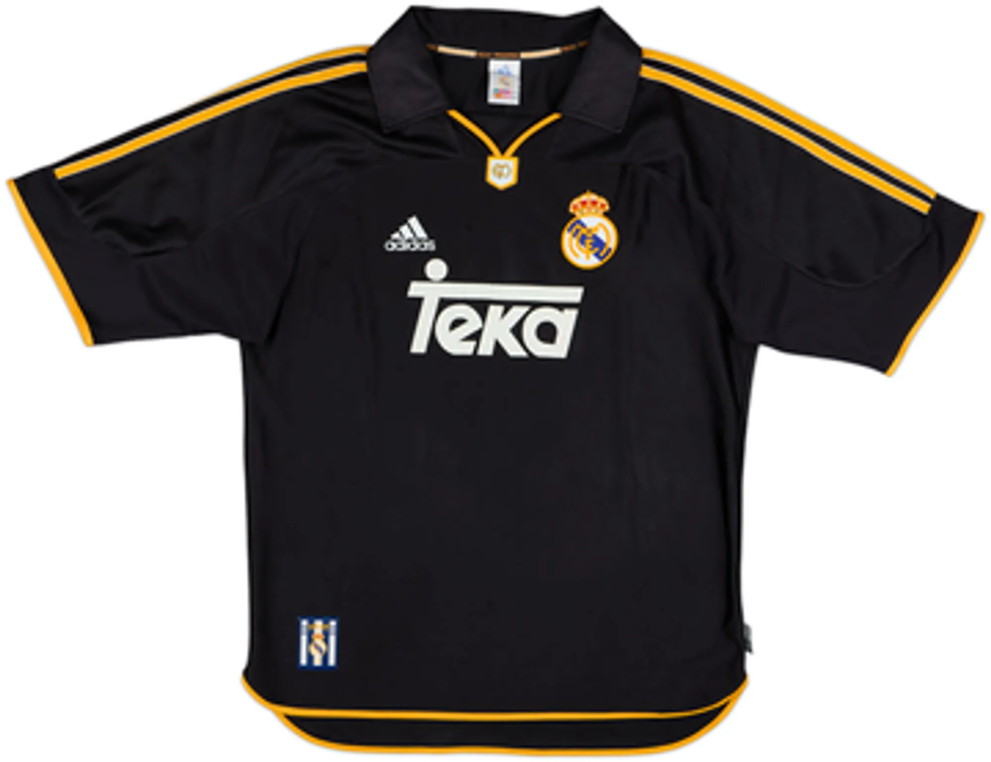 1999-01 Real Madrid Away Shirt R.Carlos #3 - 6/10 - (M)