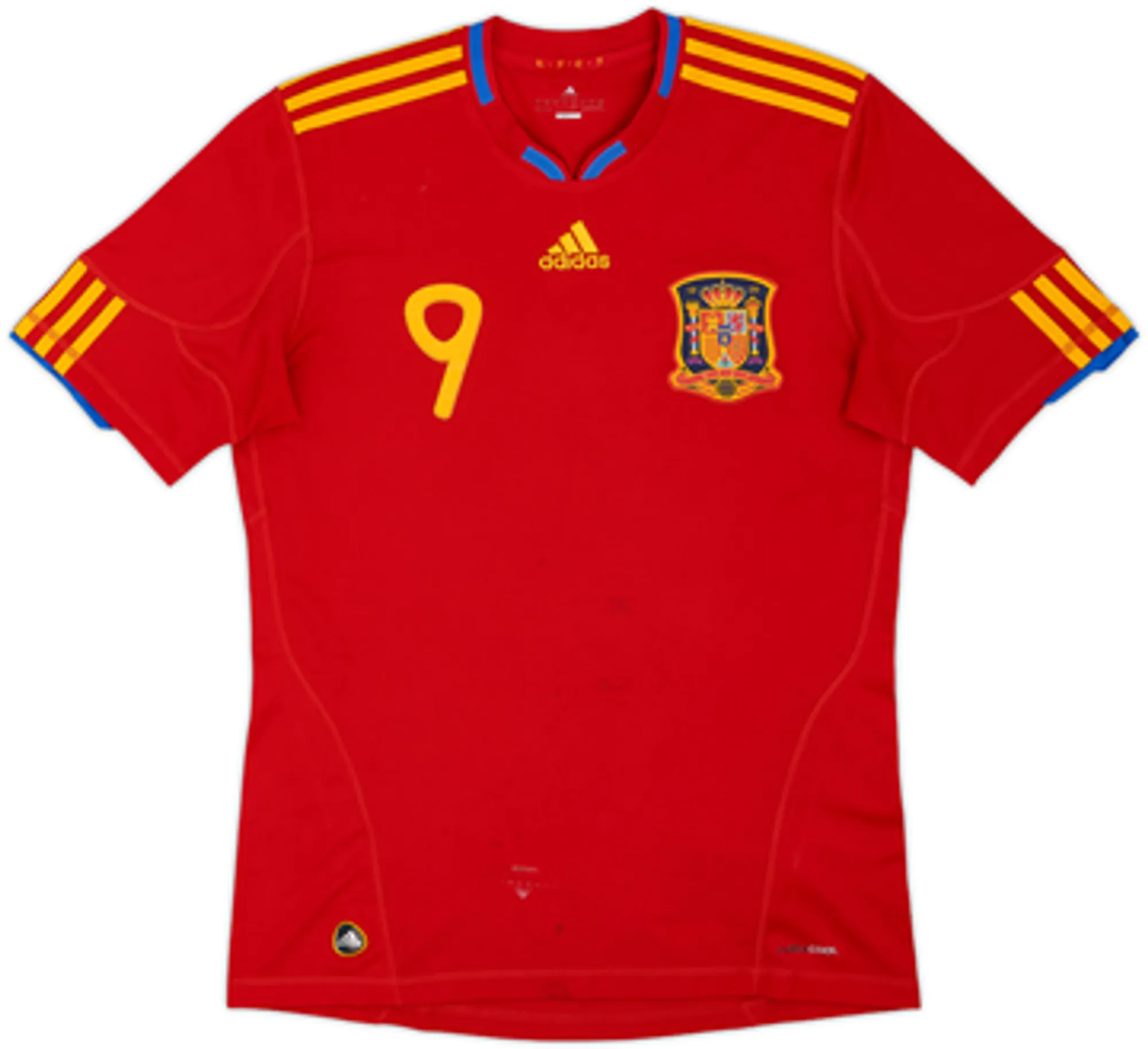 2009-10 Spain Home Shirt Torres #9 - 5/10 - (M)