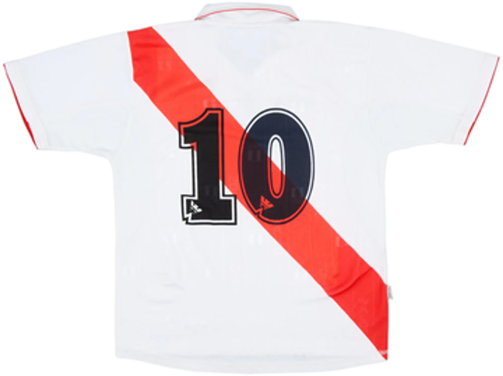 2002 Peru Home Shirt #10 - 8/10 - (L)