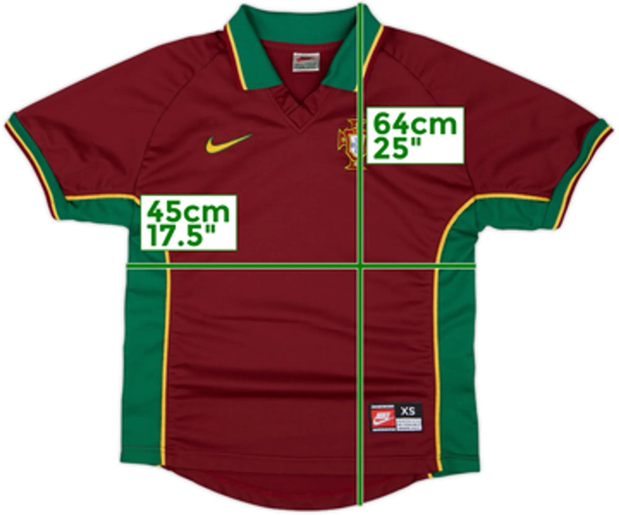 1997-98 Portugal Home Shirt - 9/10 - (M)