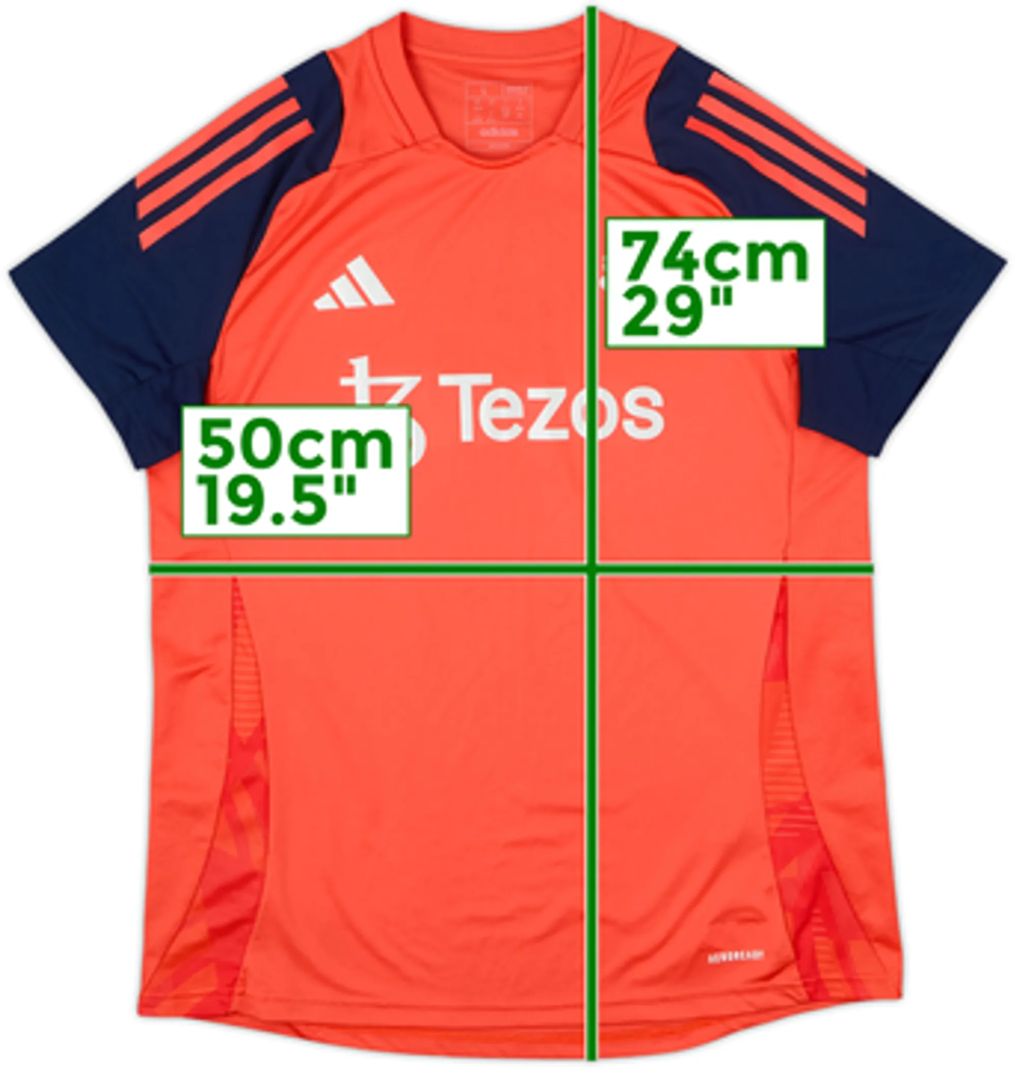 2024-25 Manchester United adidas Training Shirt - 10/10 - (Women's L)