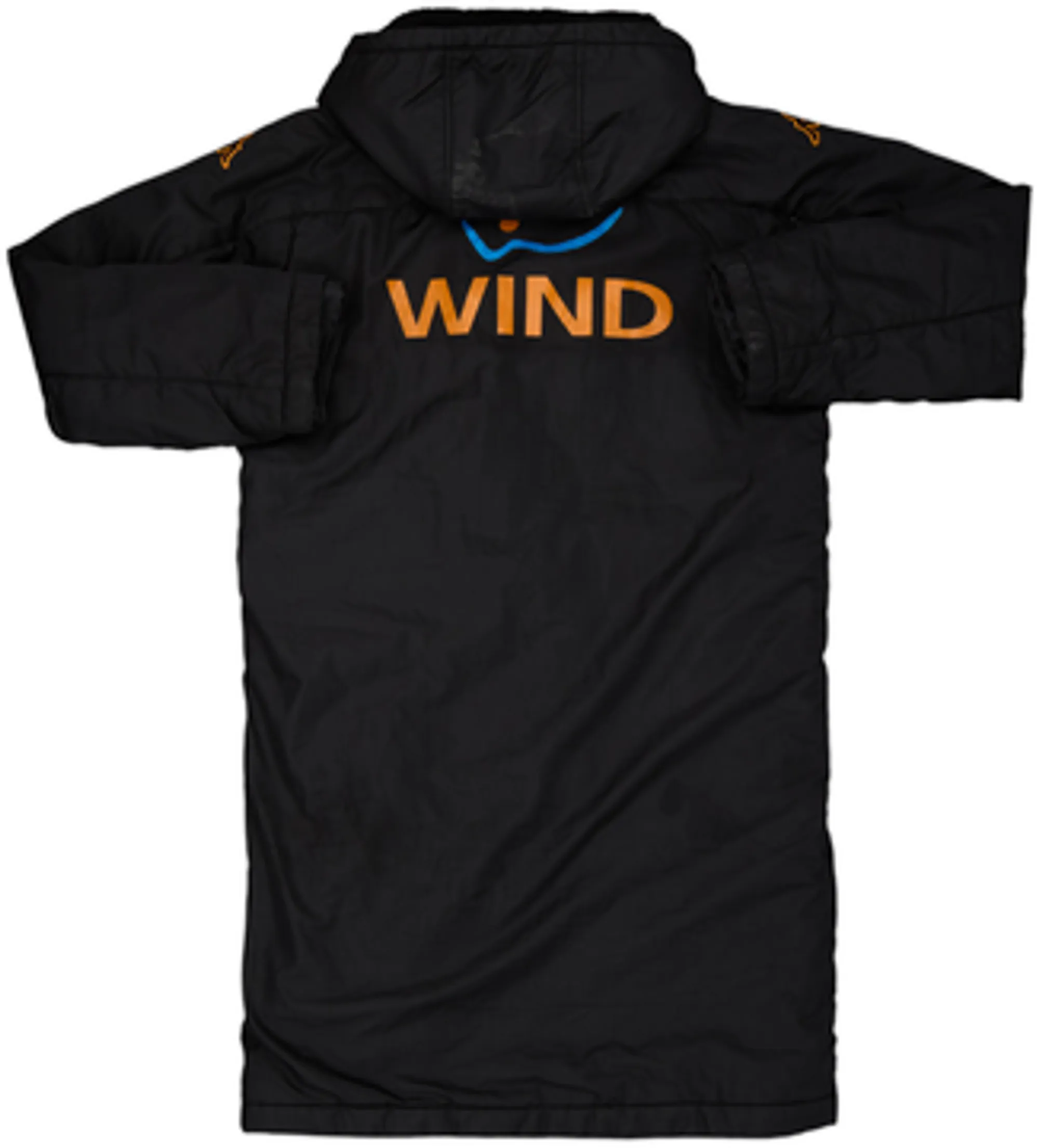 2011-12 Roma Kappa Padded Bench Coat - 8/10 - (XL.Boys)