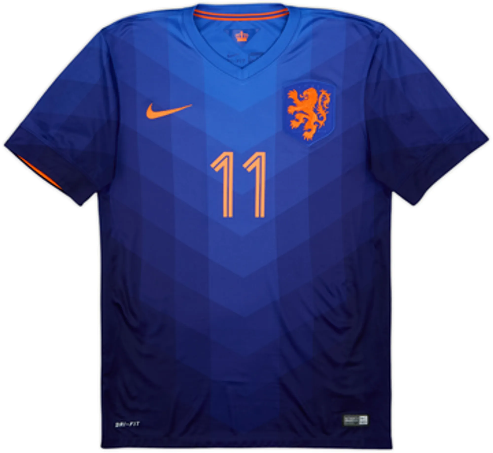 2014-15 Netherlands Away Shirt Robben #11VM