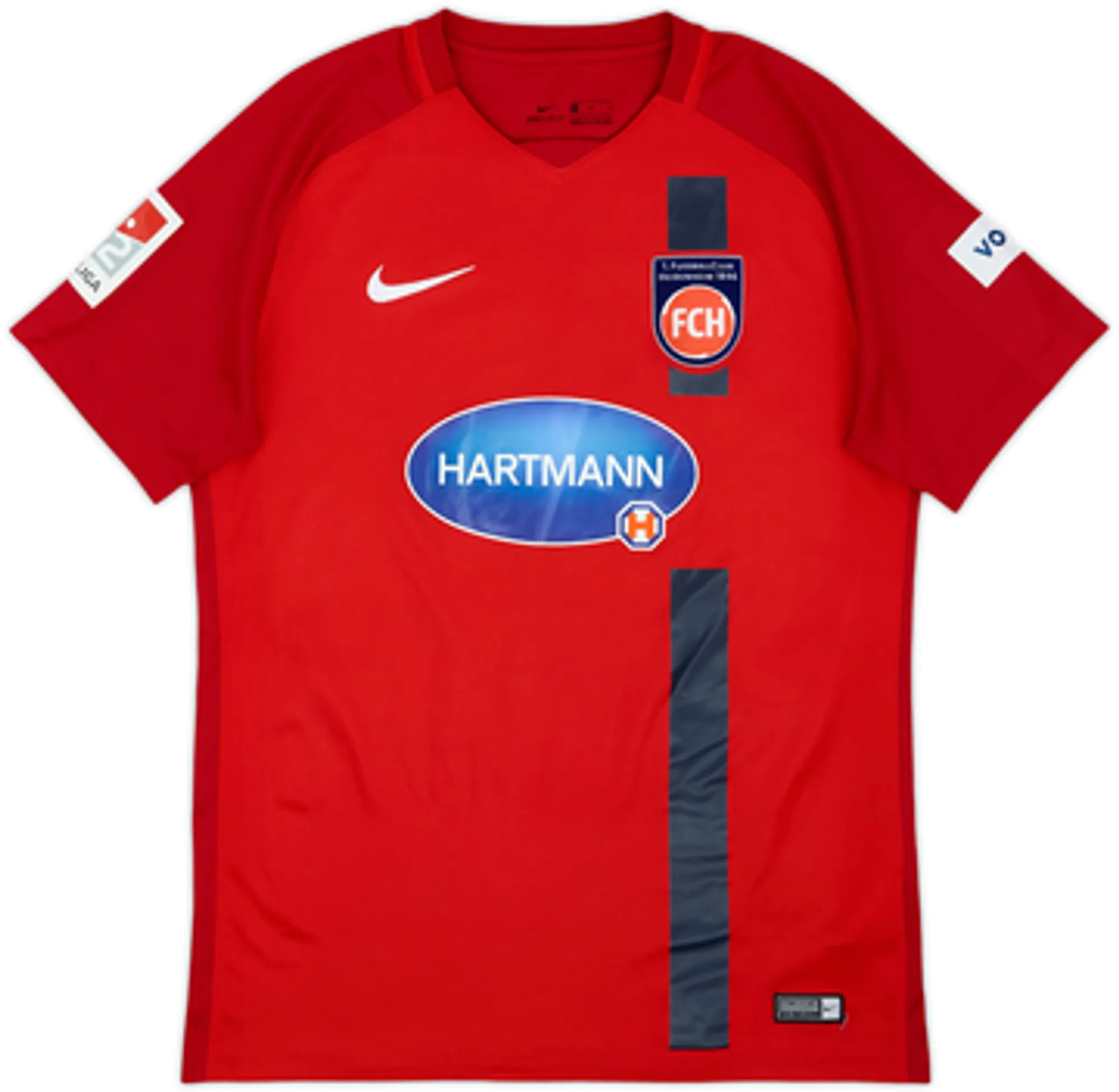 2017-18 Heidenheim Home Shirt Schnatterer #7 - 6/10 - (M)