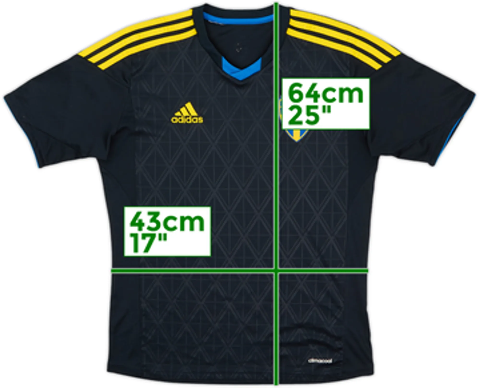 2013 Sweden Away Shirt - 8/10 - (XL.Boys)