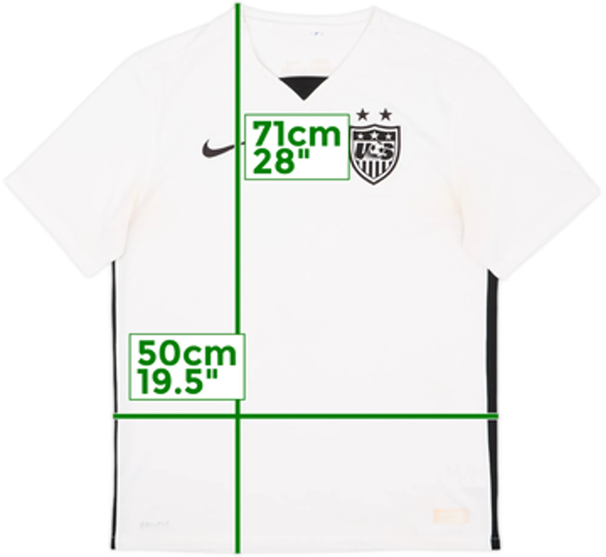 2015-16 USA Home Shirt - 6/10 - (M)